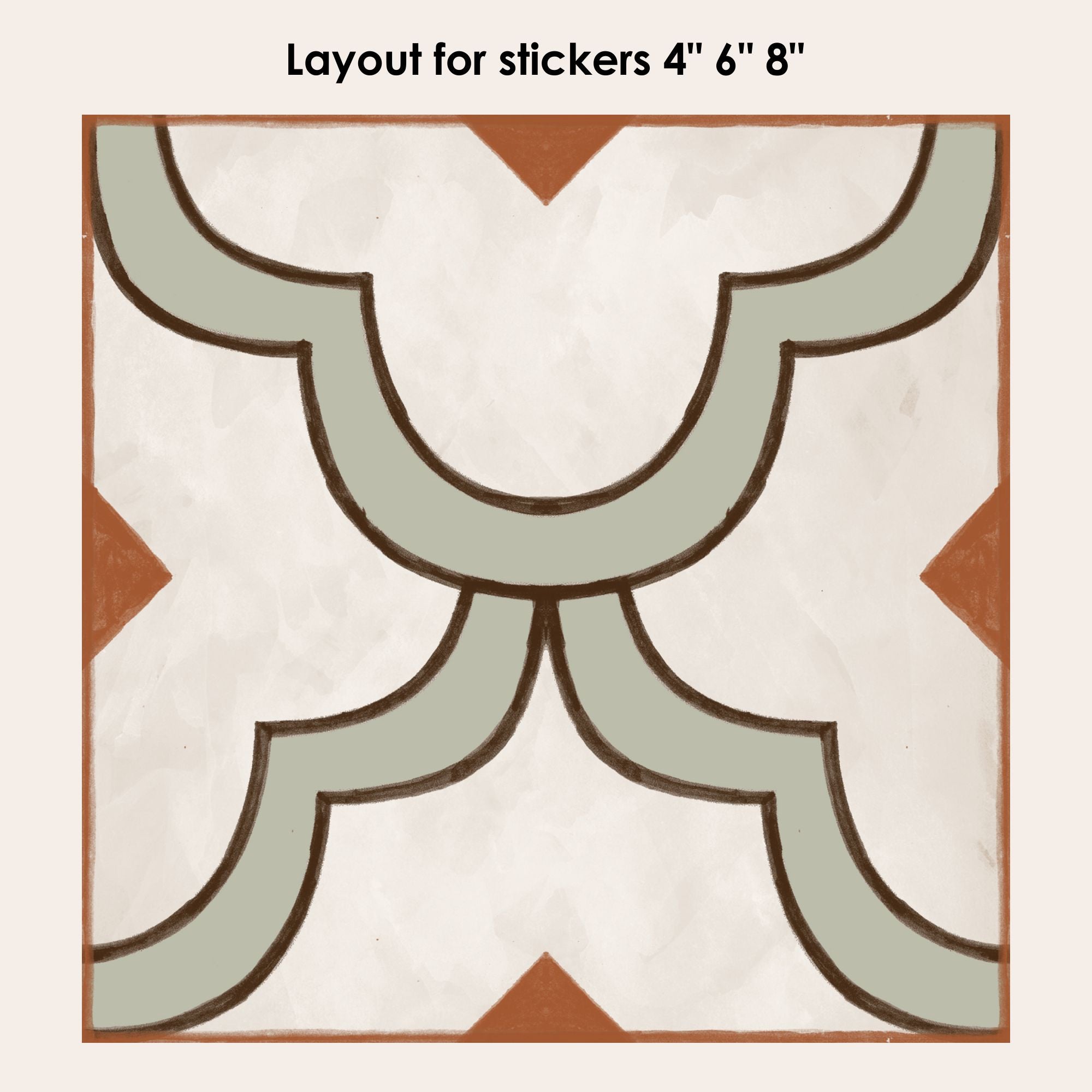 Granada Vinyl Tile Sticker