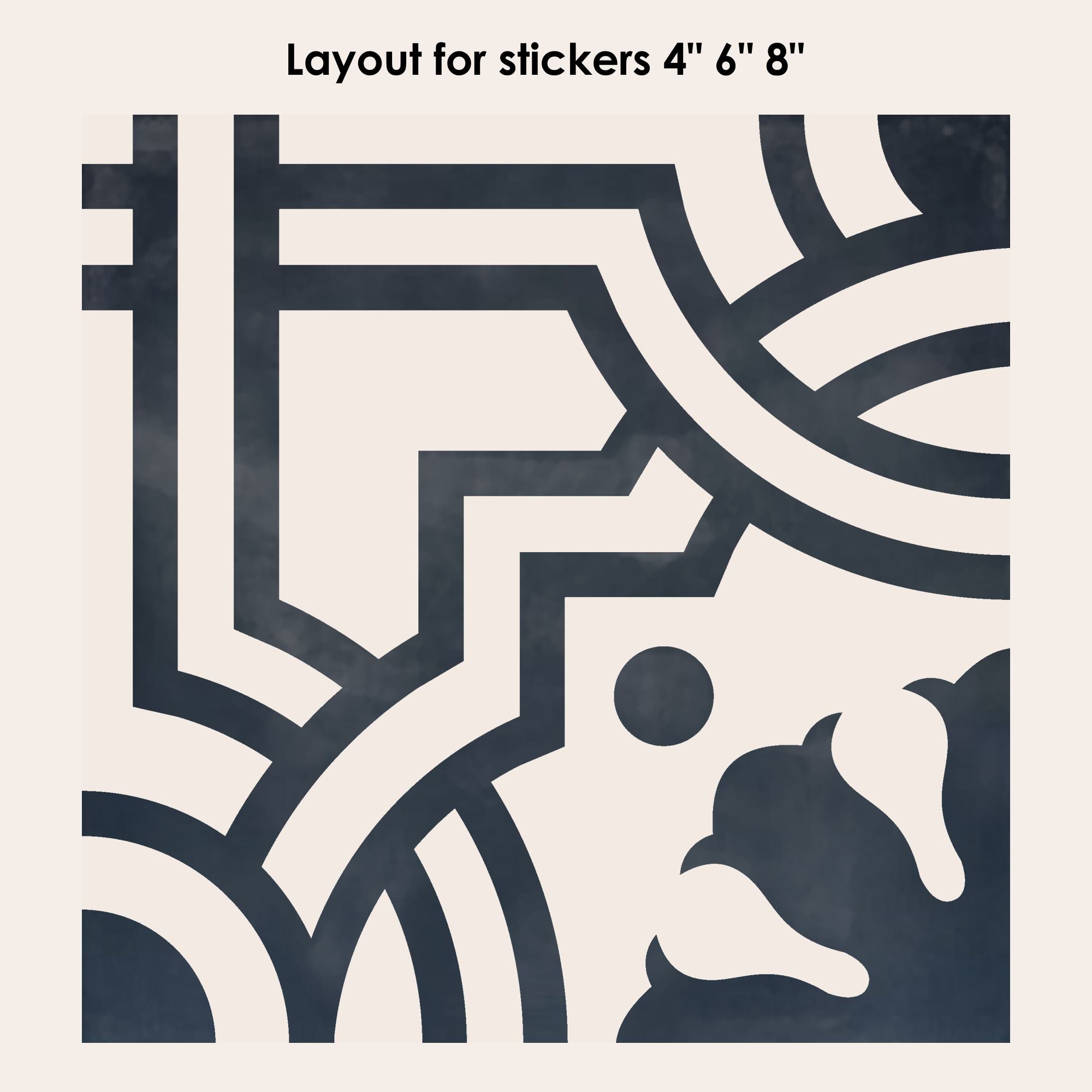 Agrigento Vinyl Tile Sticker