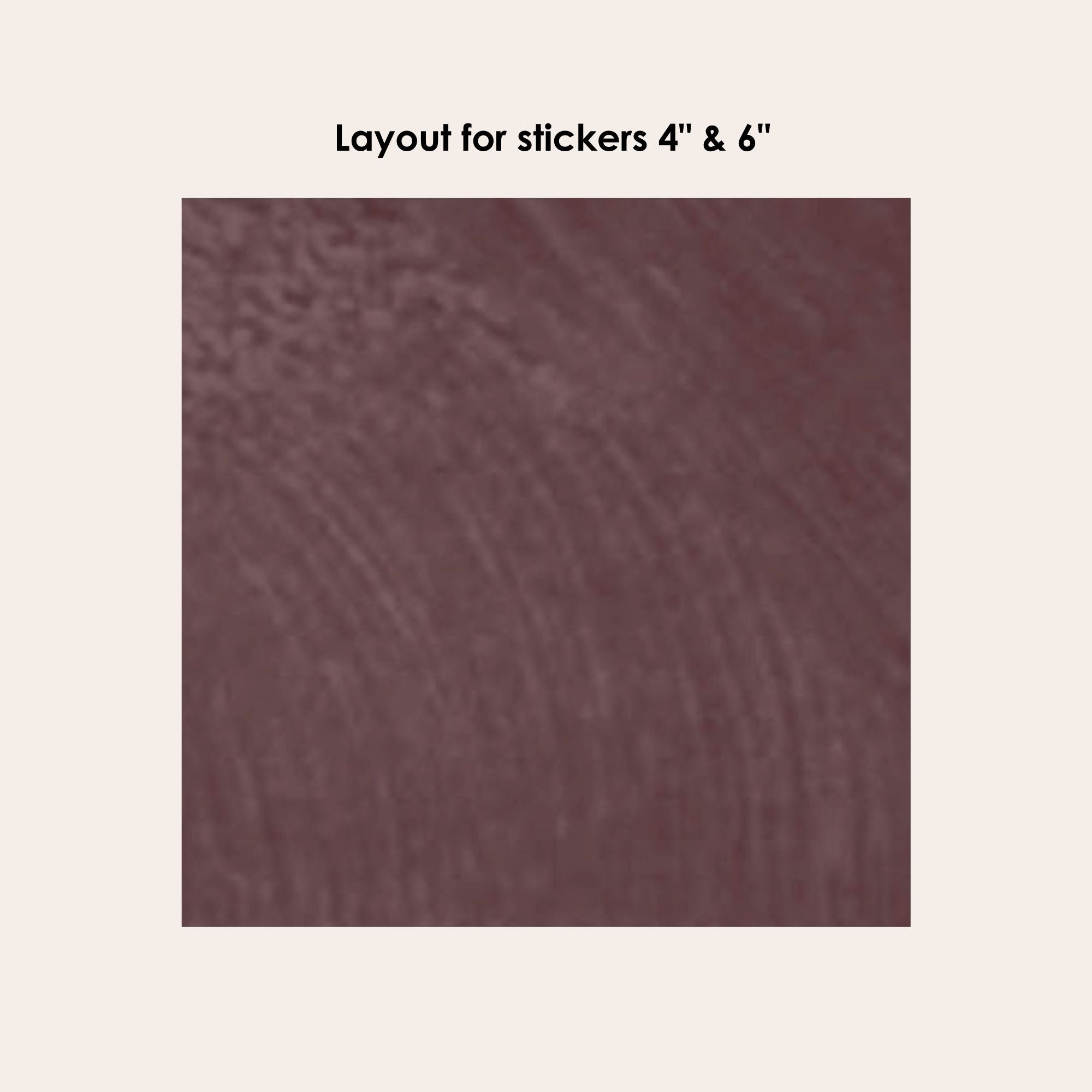 Zellige in Aubergine Tile Stickers