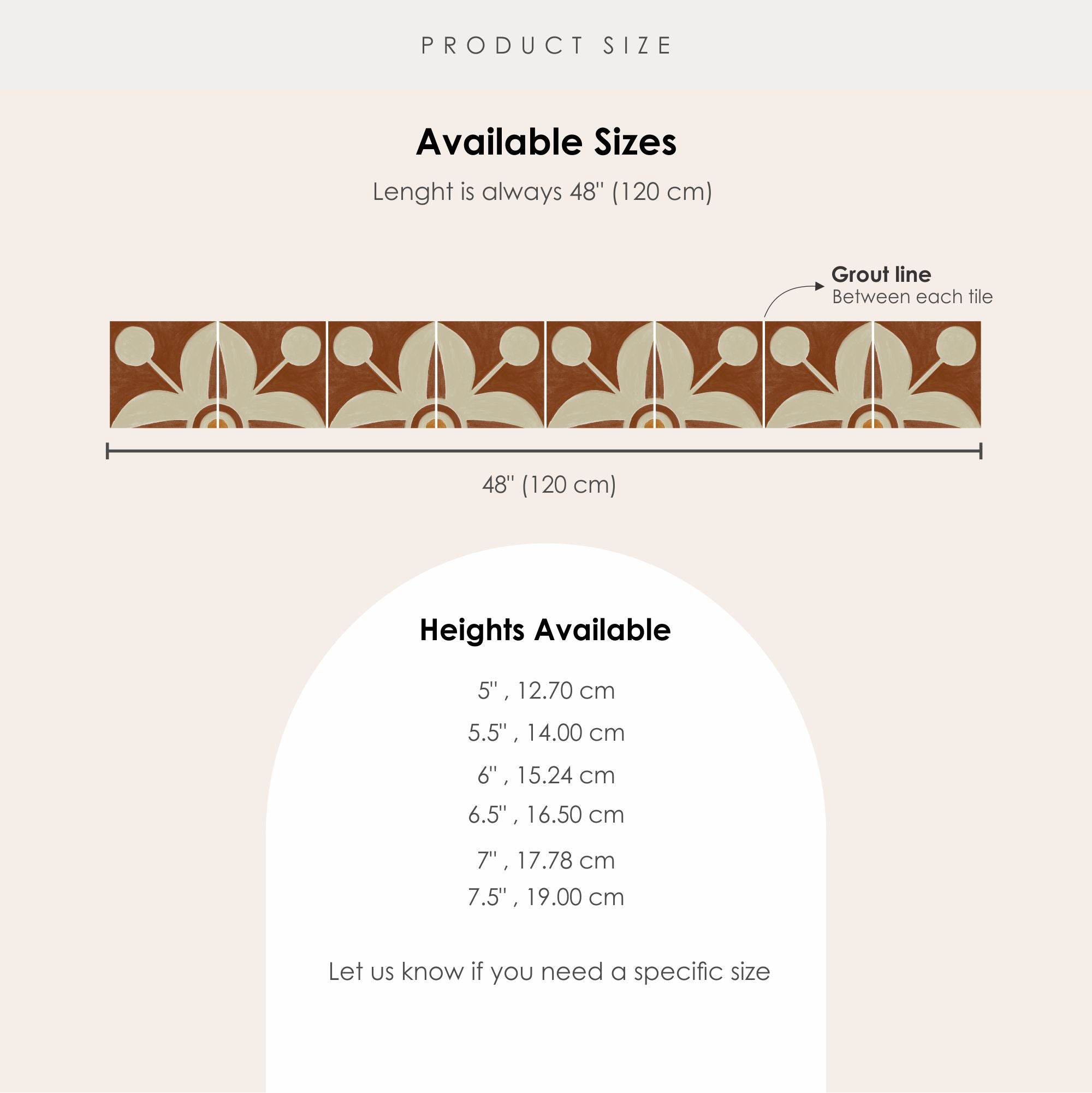 Cortona Stair Riser Stickers