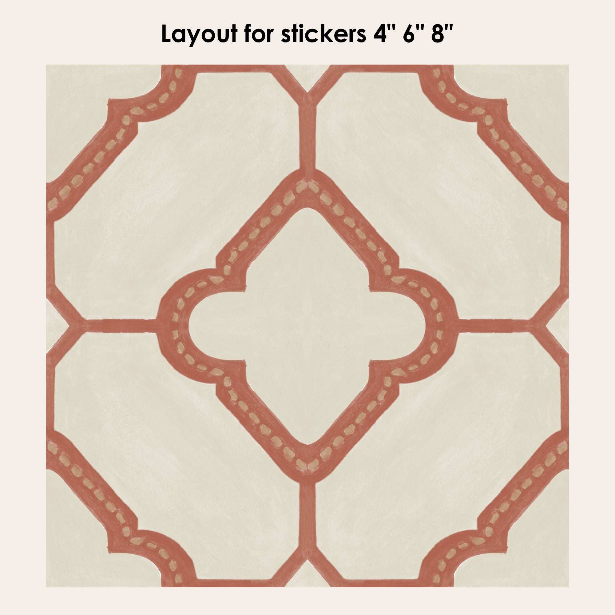 Marbella Vinyl Tile Sticker