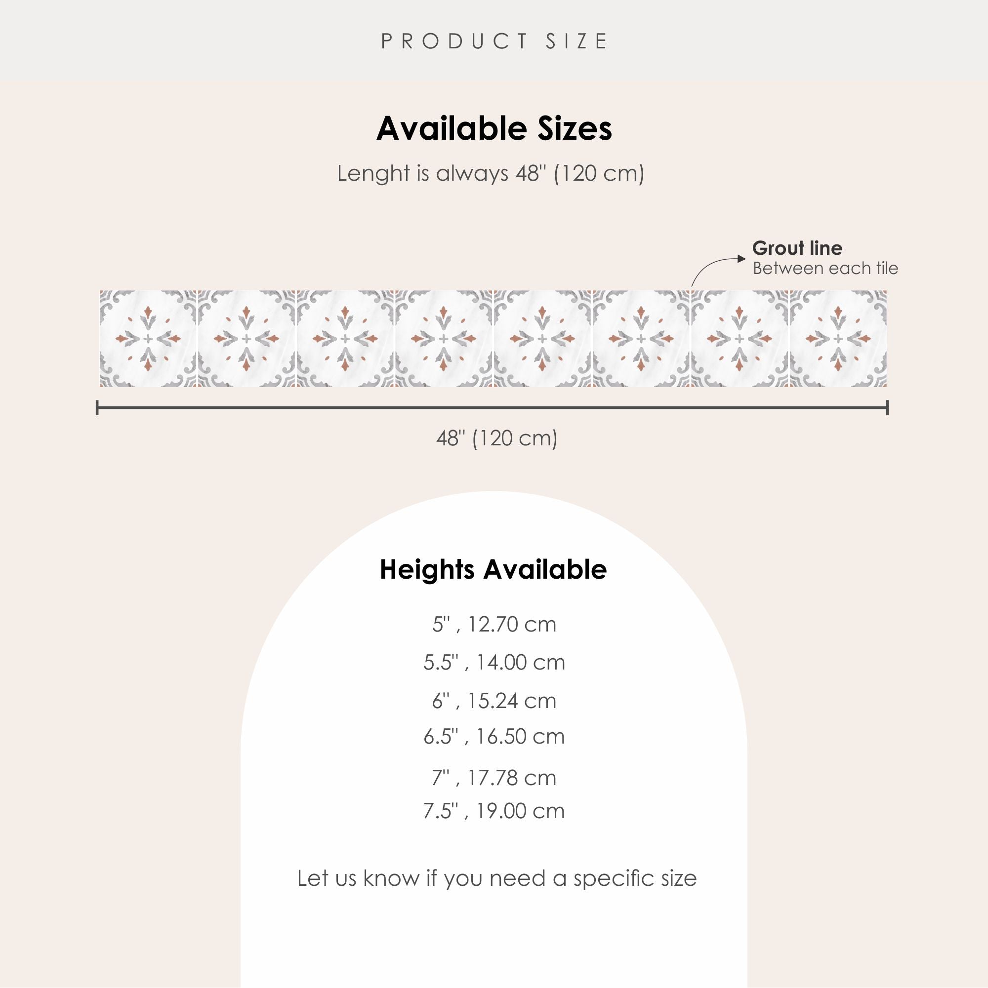 Palazzo Stair Riser Stickers