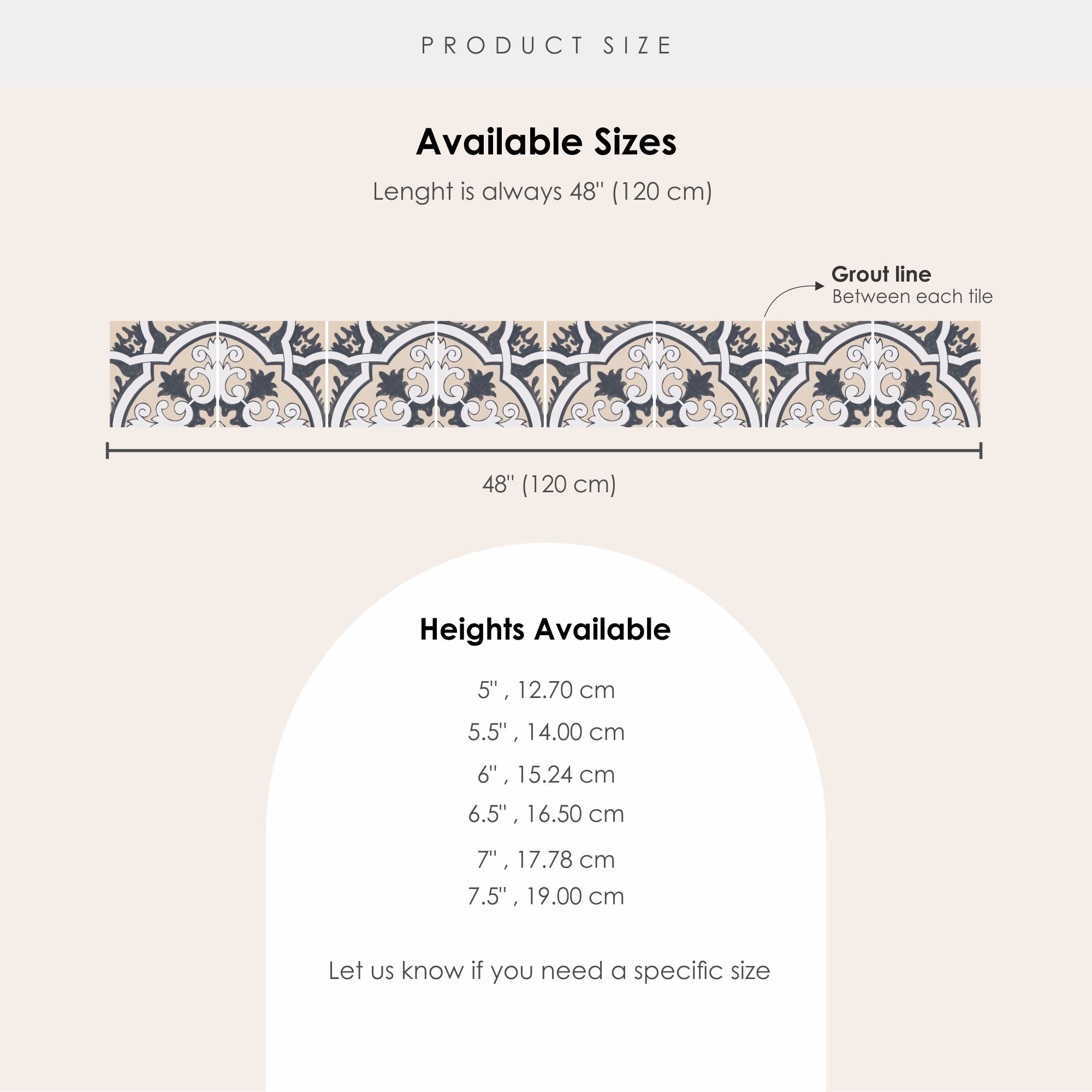 Firenze Stair Riser Stickers
