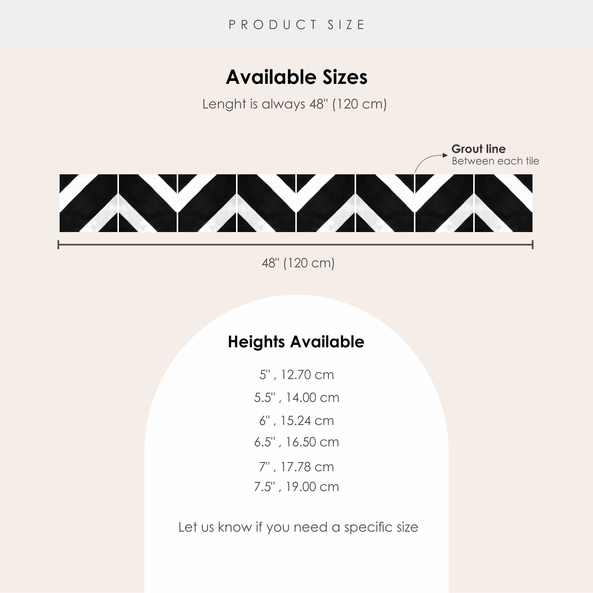 Salon in Black Stair Riser Stickers