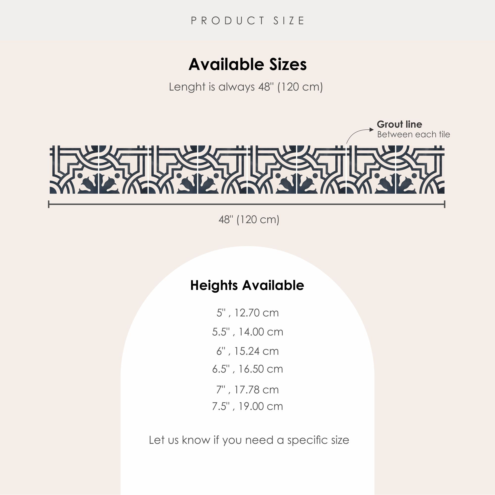 Agrigento Stair Riser Stickers
