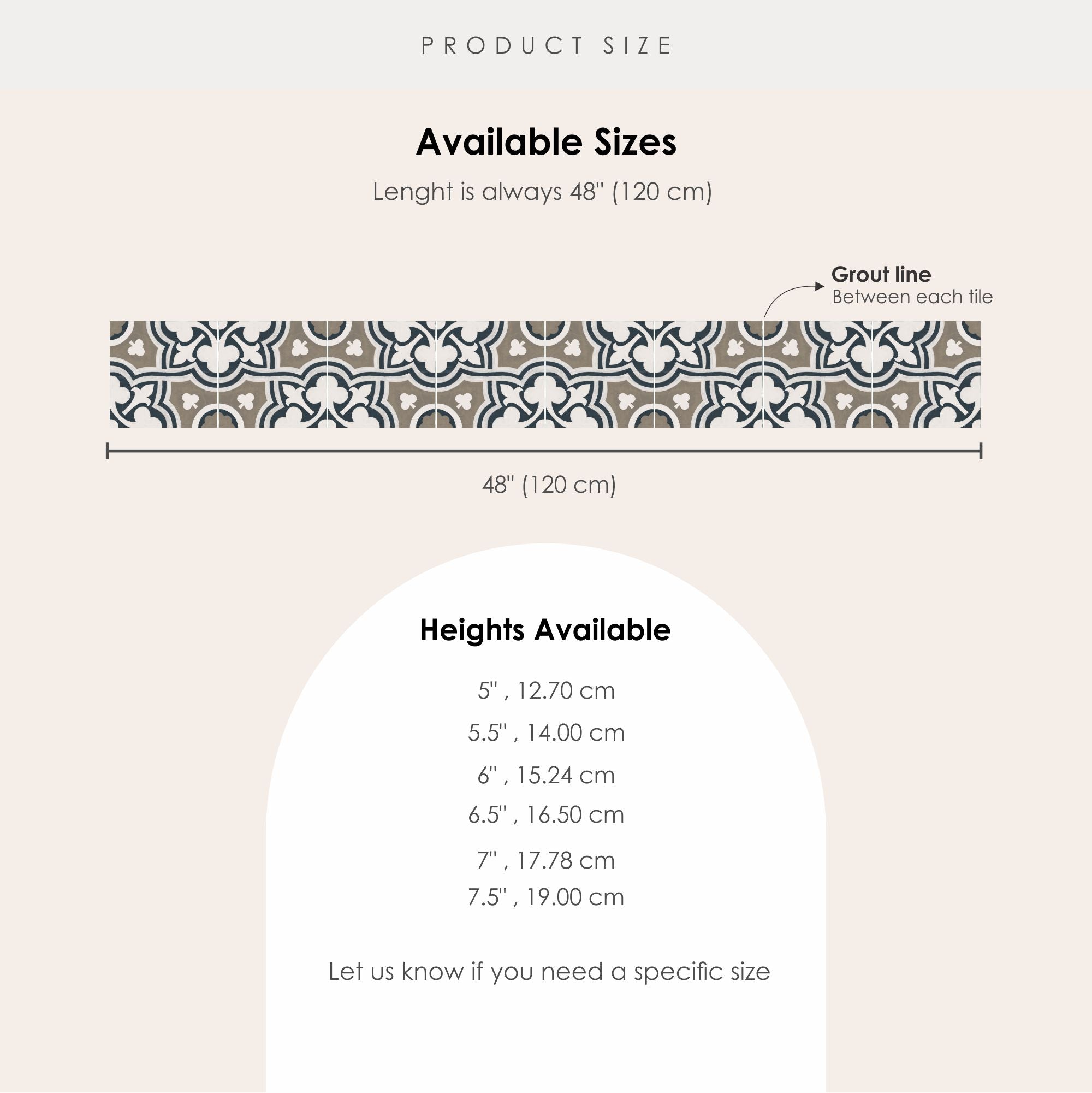 Cordoba Stair Riser Stickers