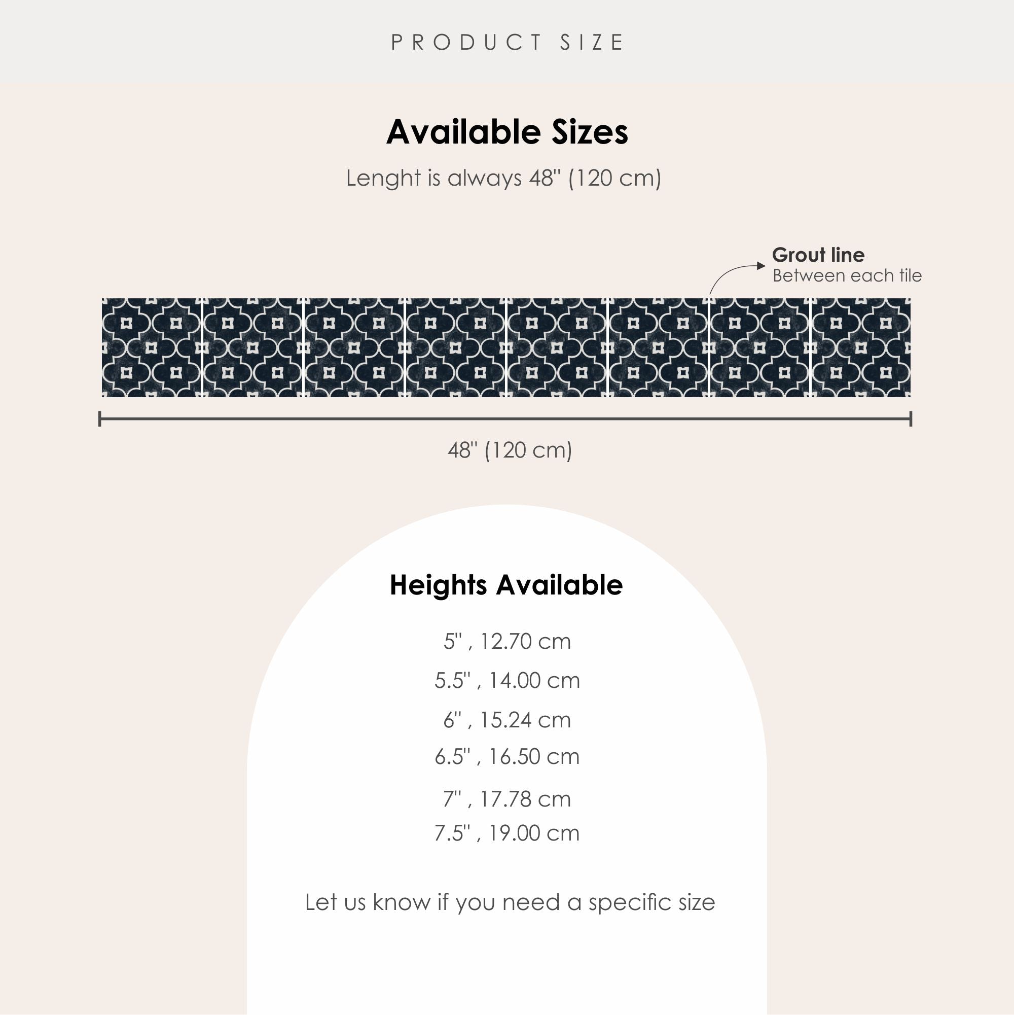 Arabelle Stair Riser Stickers