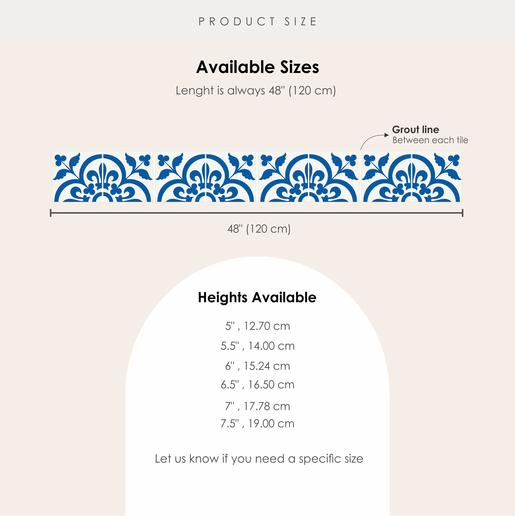 Corona in Blue Stair Riser Stickers