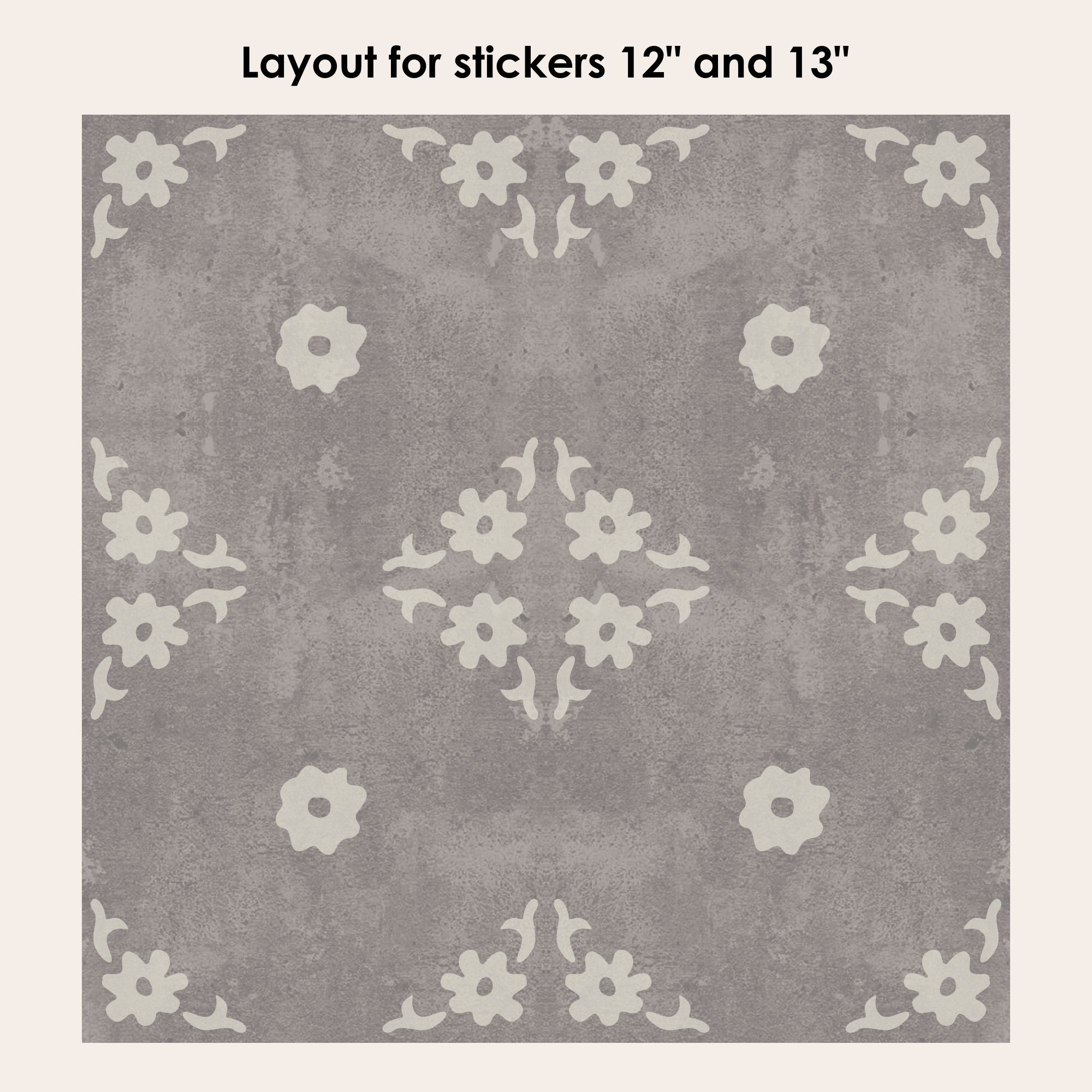 Prairie Slate Vinyl Tile Sticker