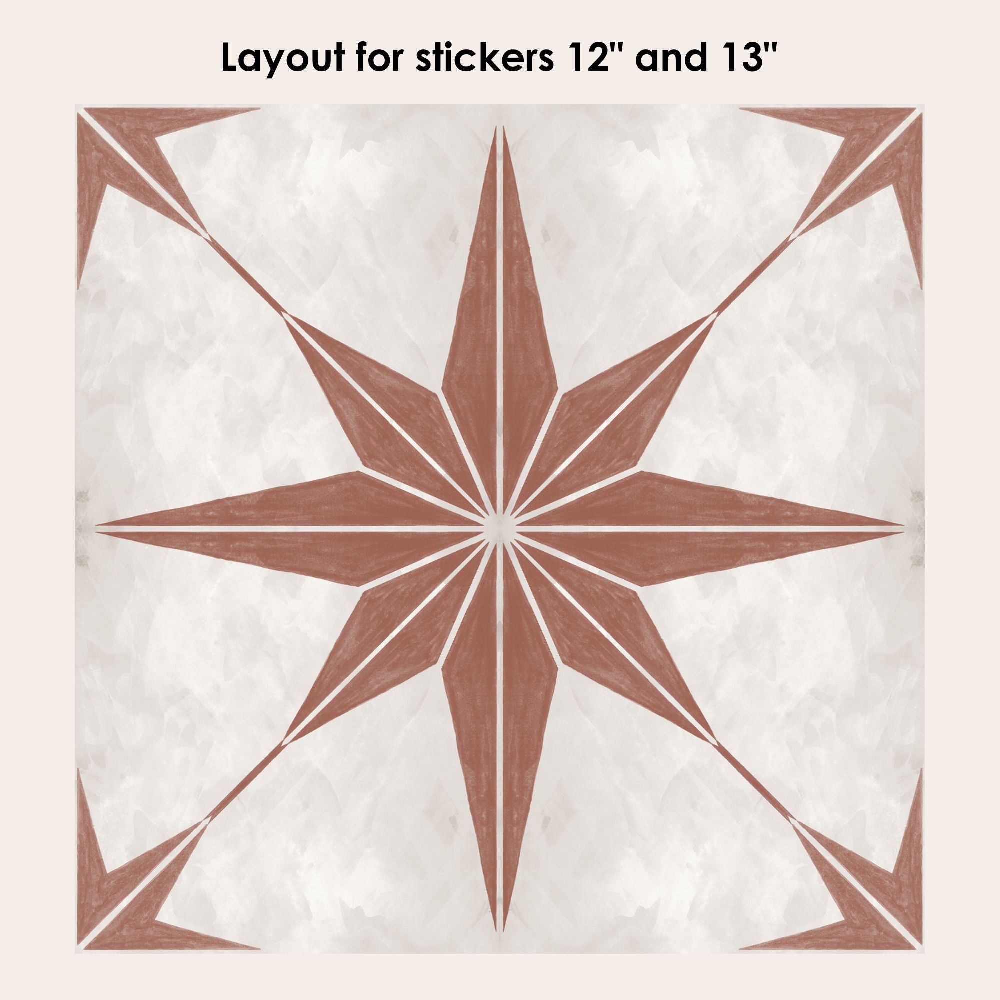 Astra in Tiera Vinyl Tile Sticker
