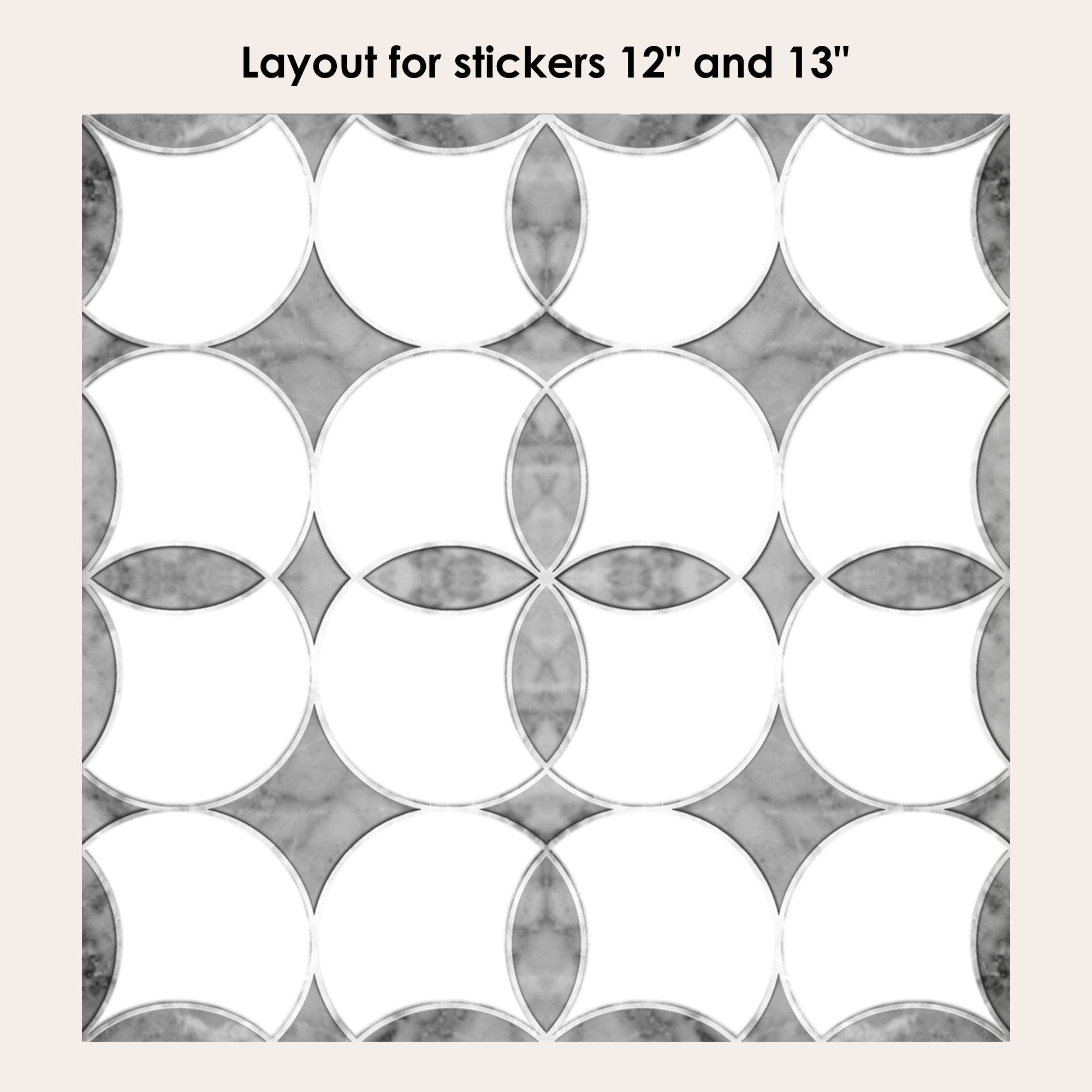 Carrera Vinyl Tile Sticker