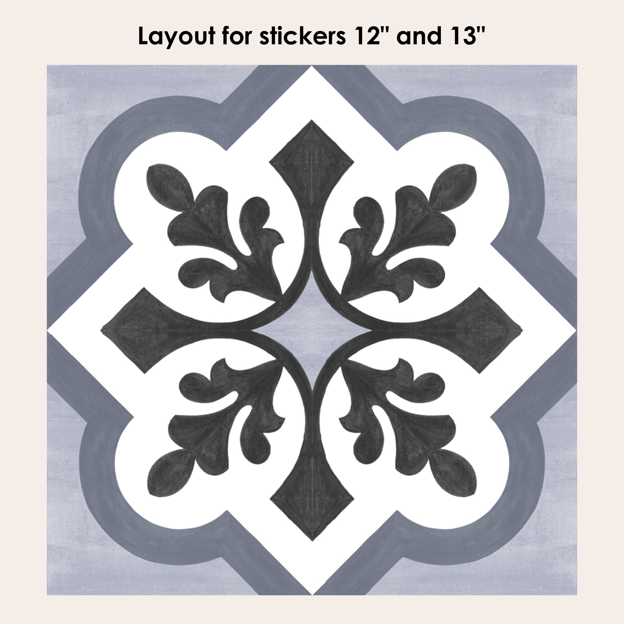 Verona Vinyl Tile Sticker