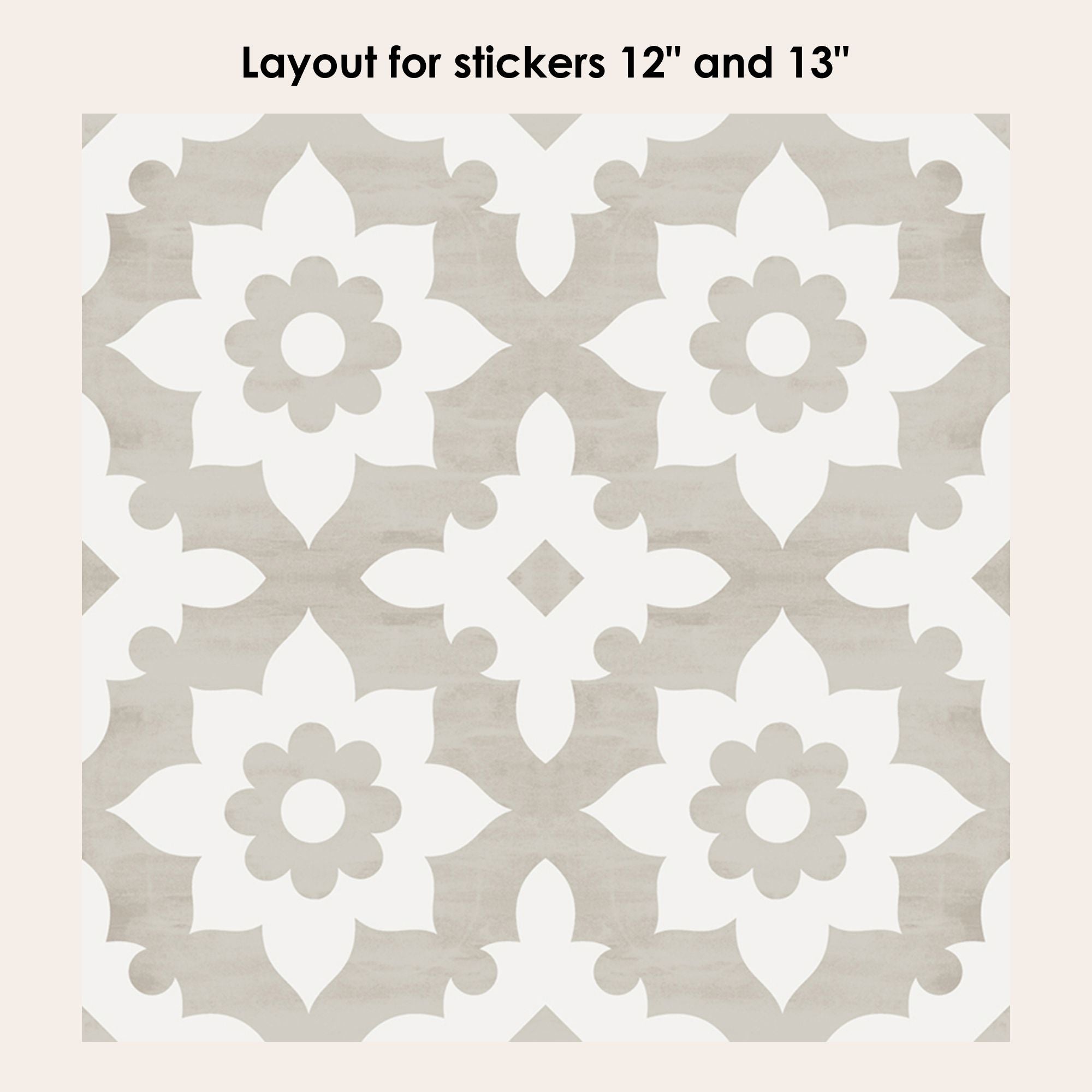Campagne Vinyl Tile Sticker