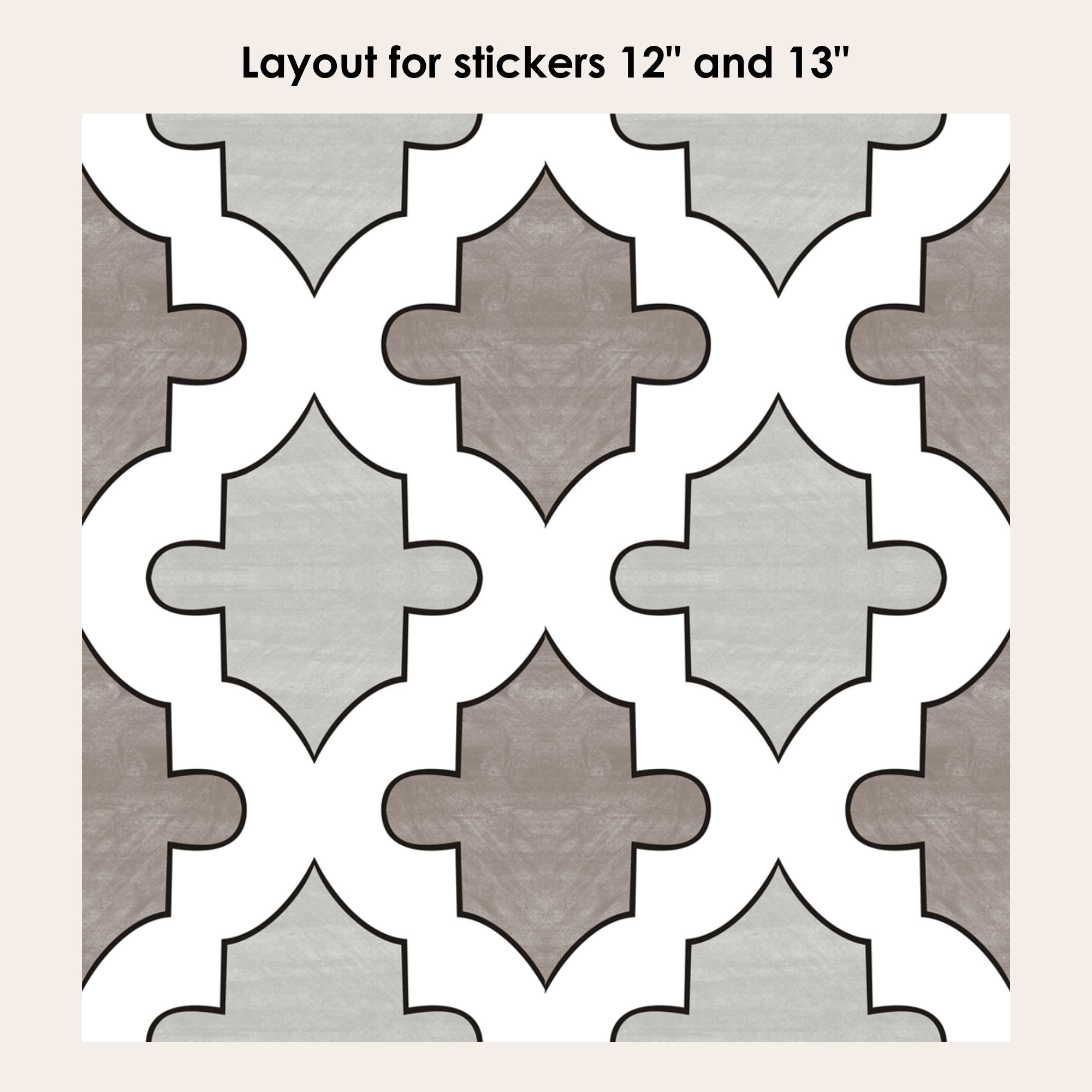 Shala Vinyl Tile Sticker