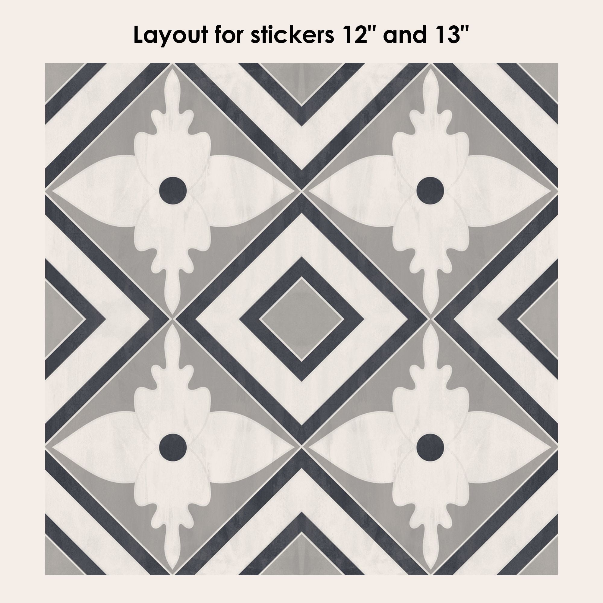 Amadeus Vinyl Tile Sticker
