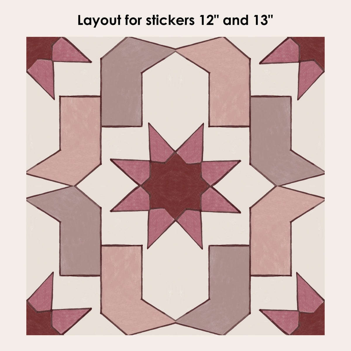 Adele Vinyl Tile Sticker