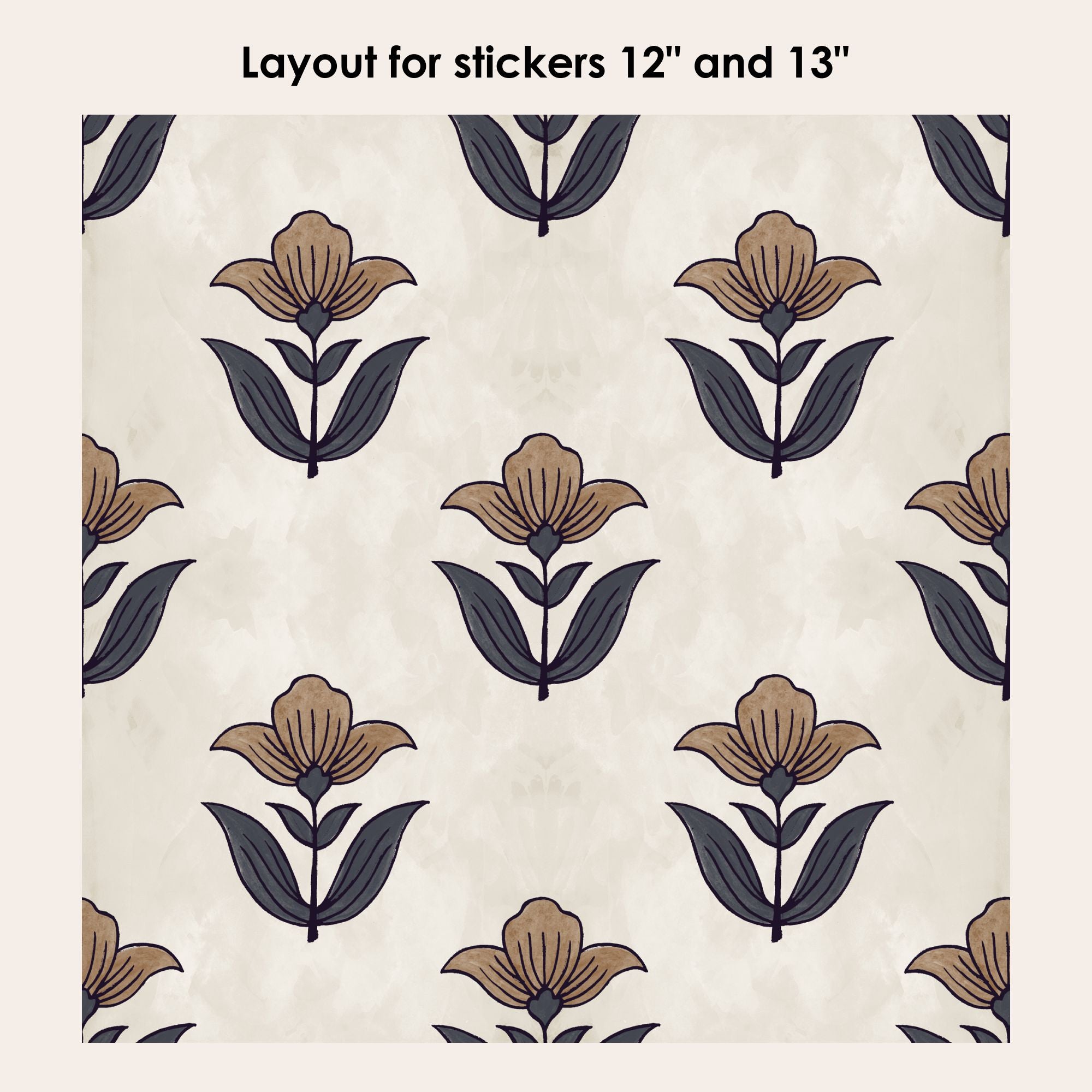 Ivywood Vinyl Tile Sticker
