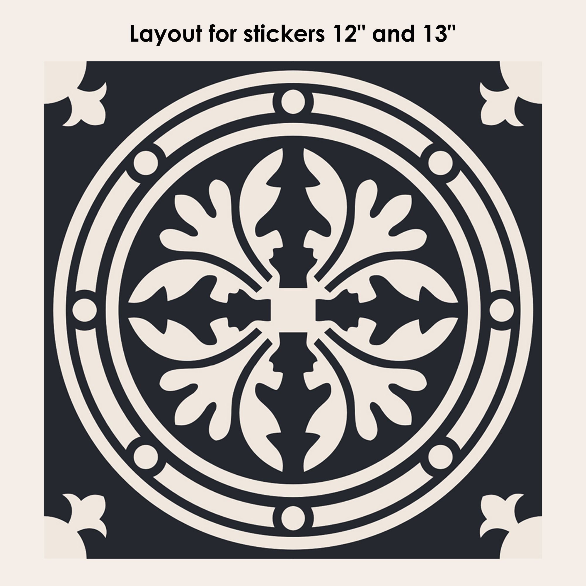 Barolo Vinyl Tile Sticker