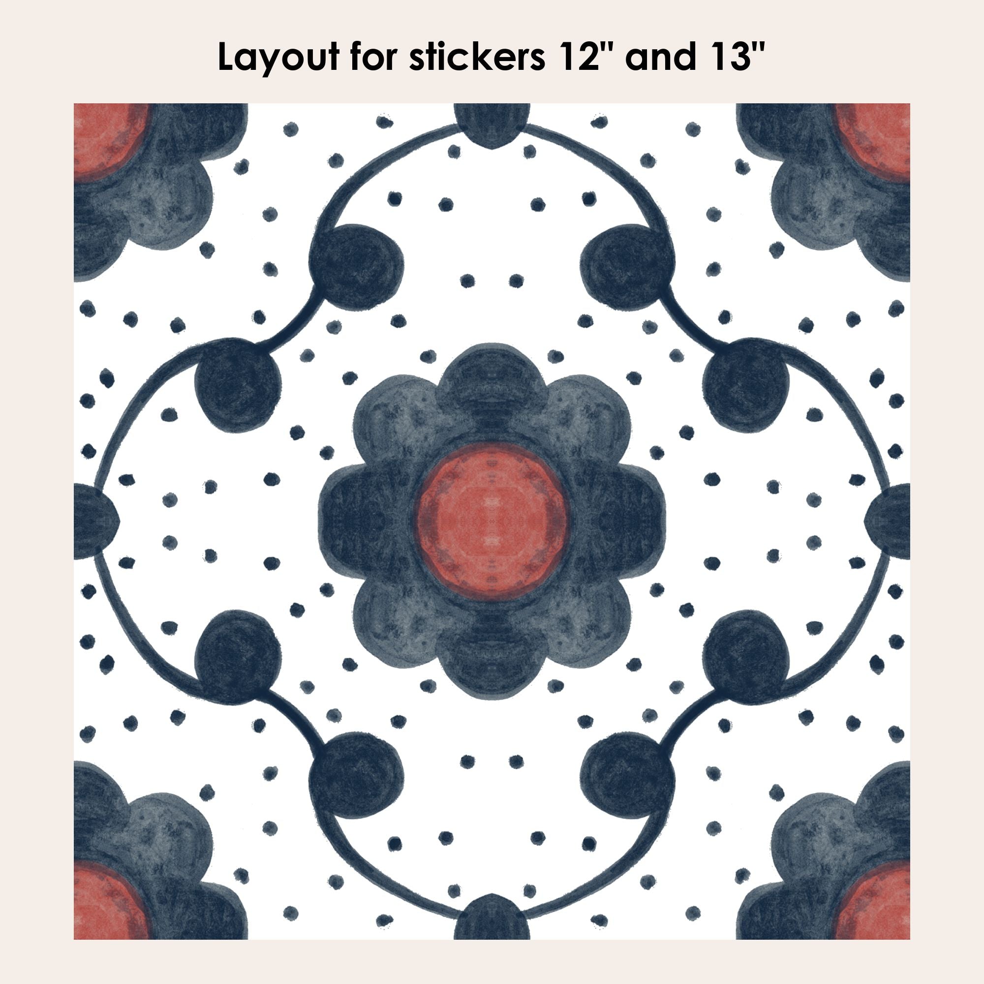 Skylark Vinyl Tile Sticker