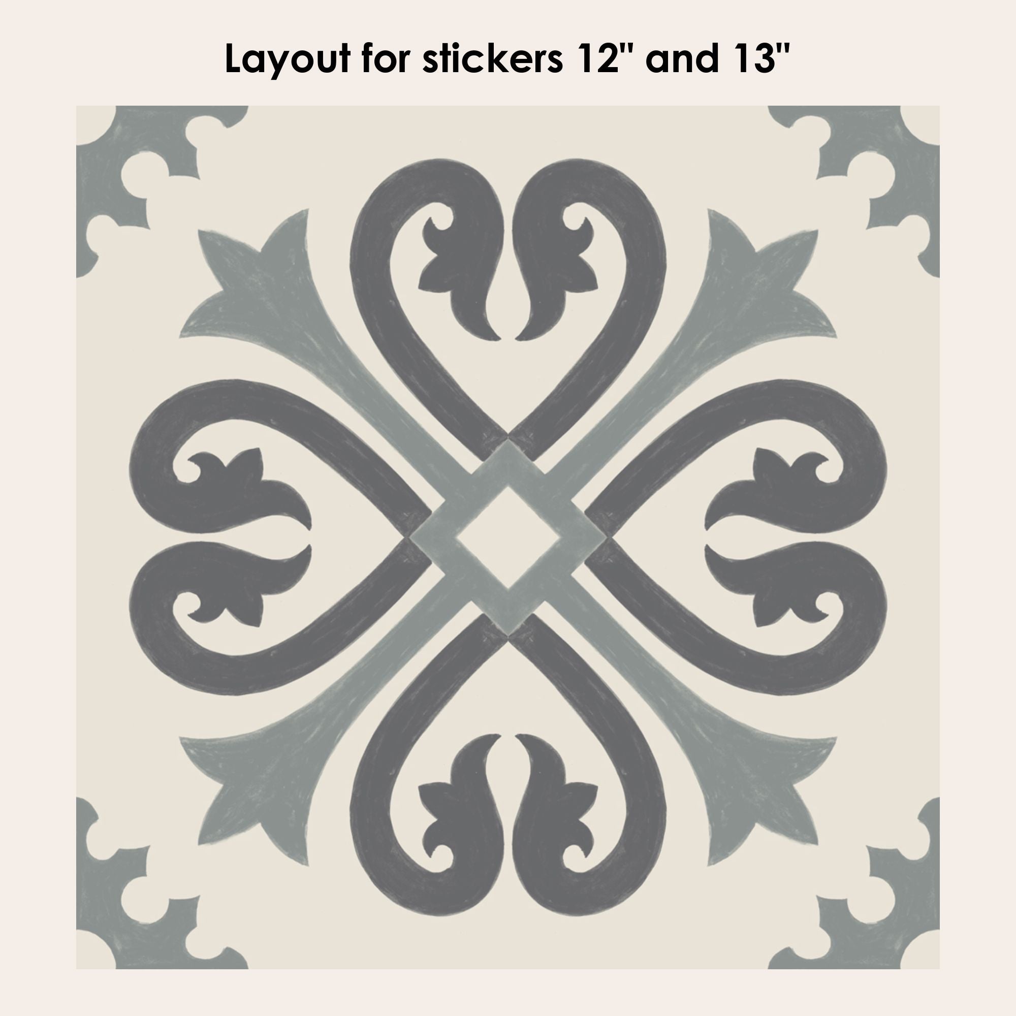 Alhambra Vinyl Tile Sticker