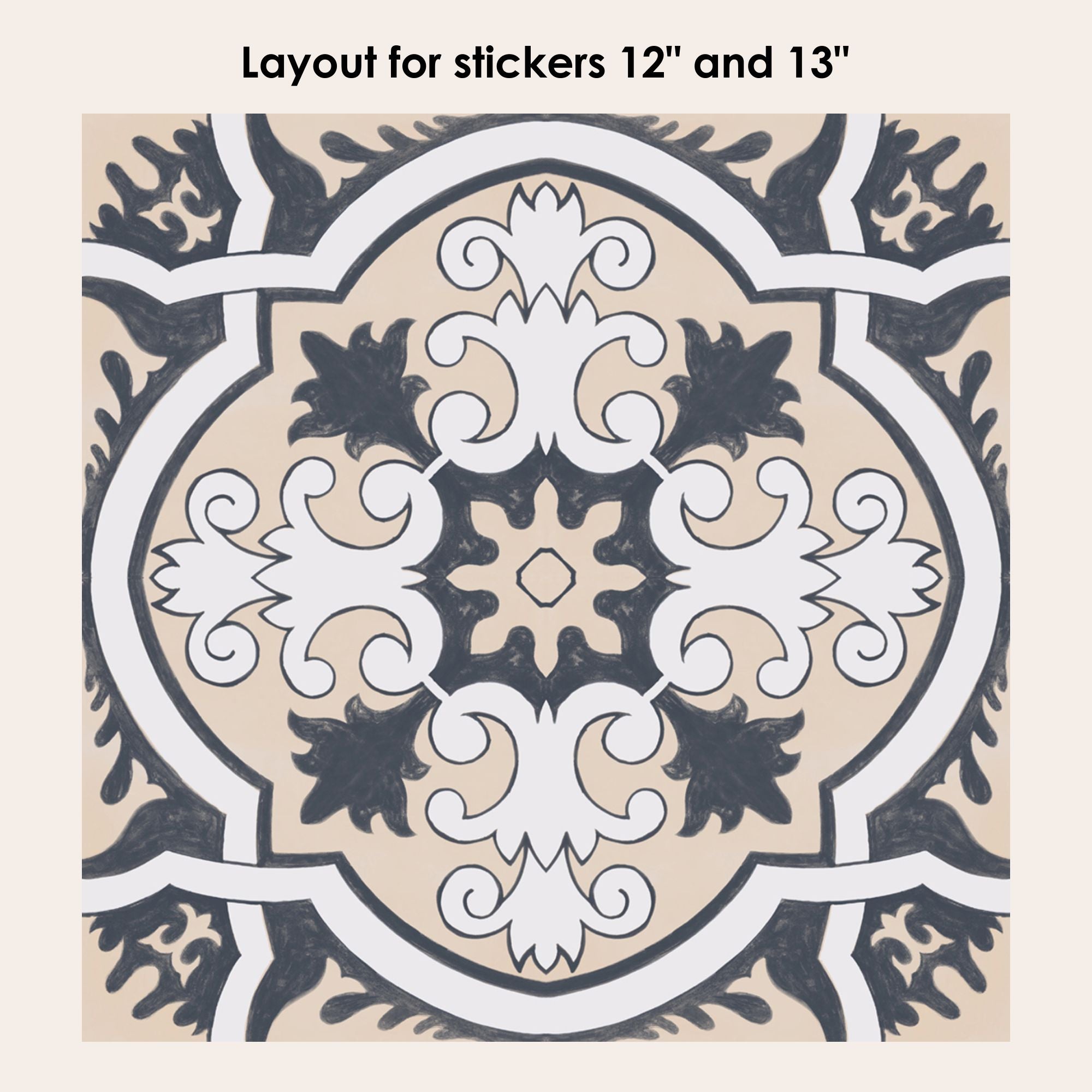 Firenze Vinyl Tile Sticker