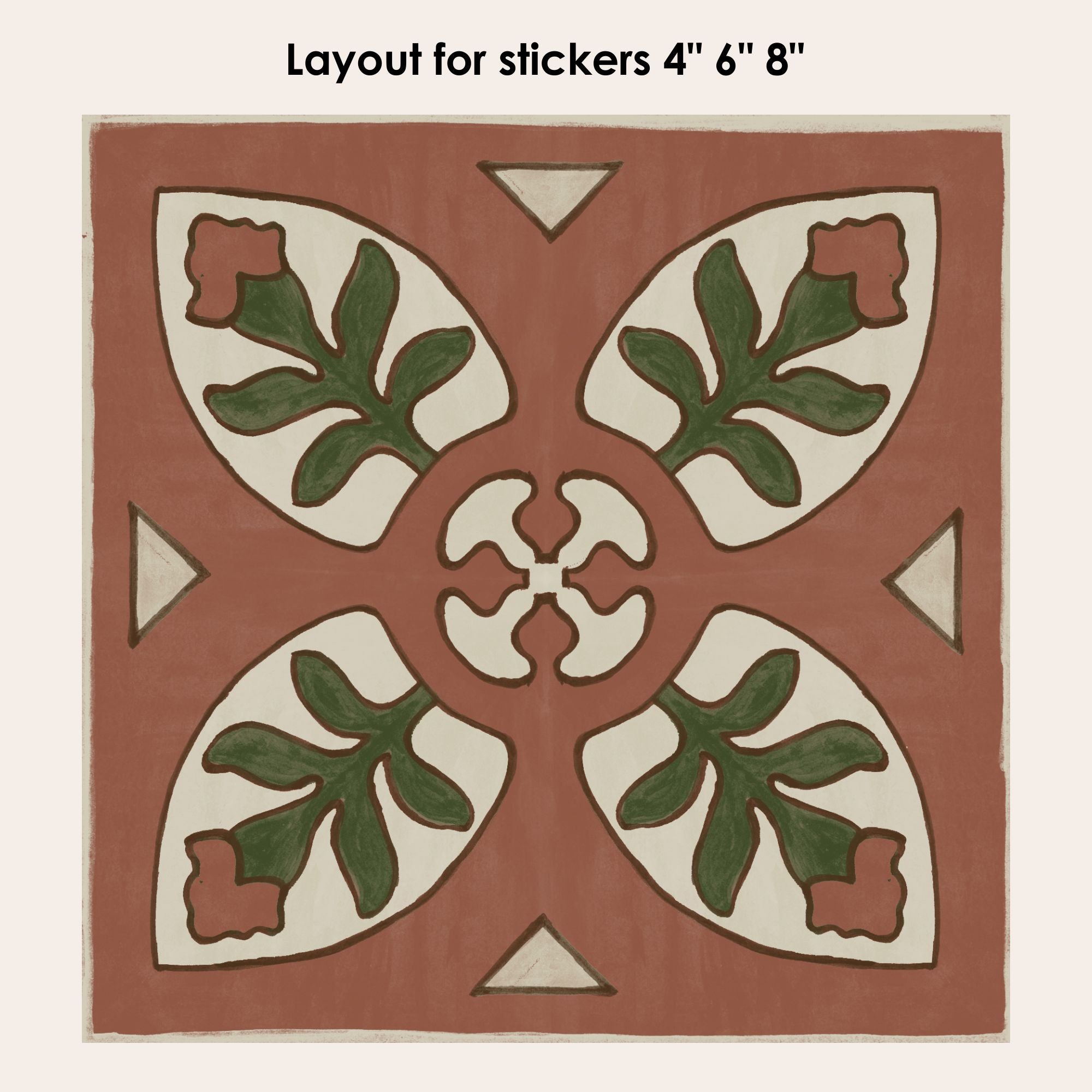 Cairo Vinyl Tile Sticker