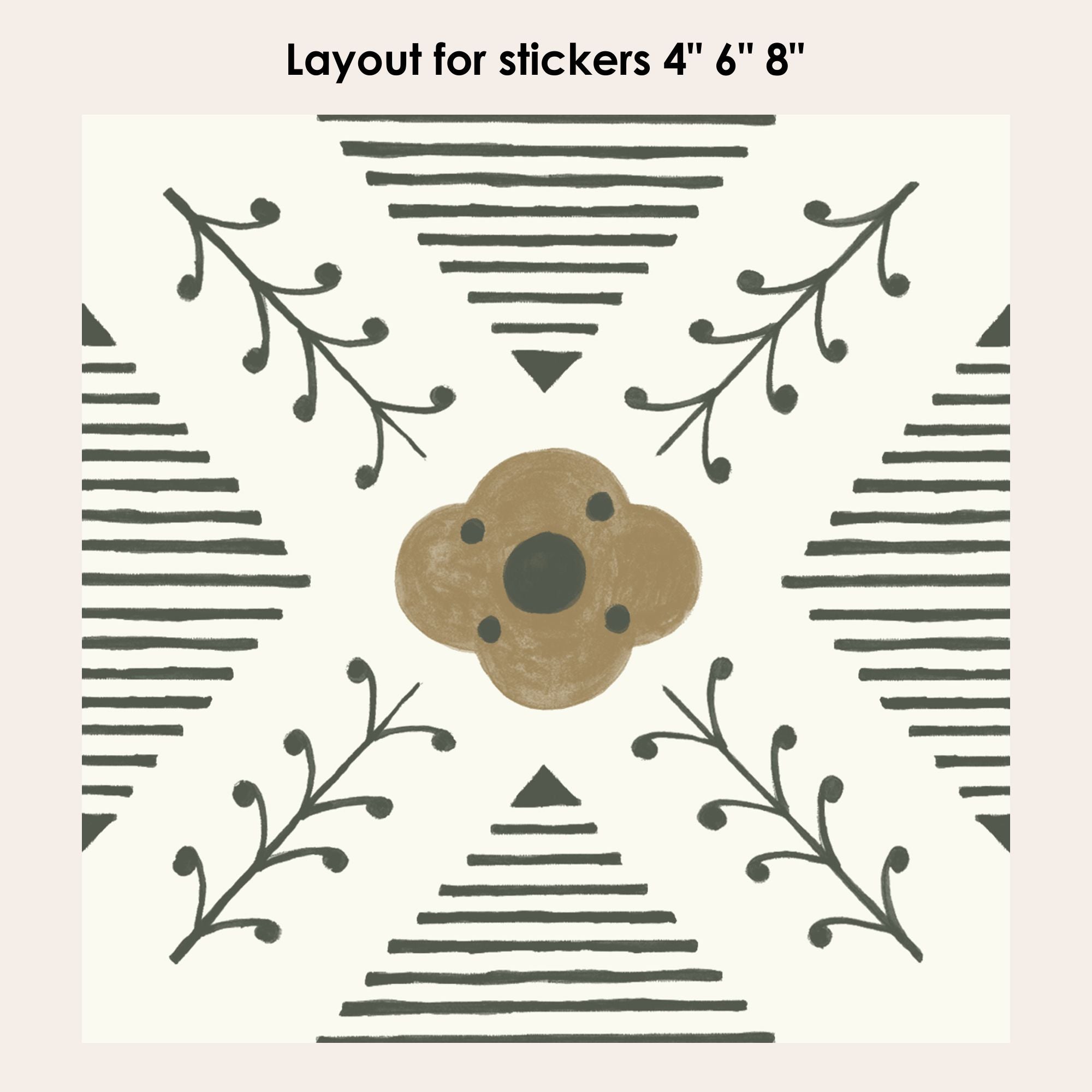 Juniper Vinyl Tile Sticker