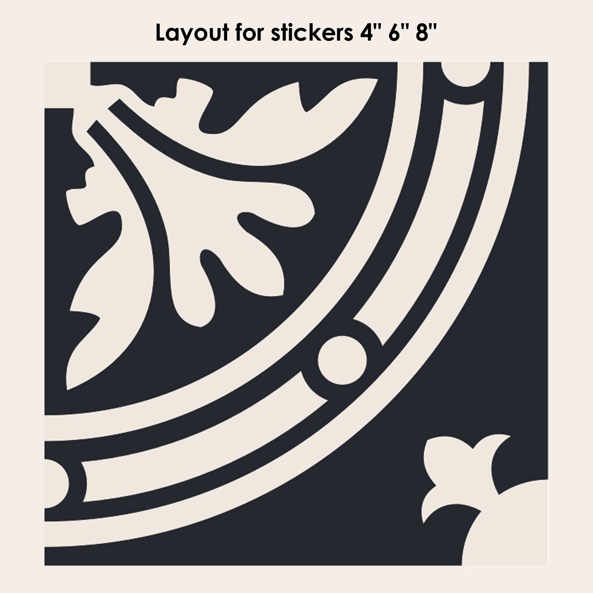 Barolo Vinyl Tile Sticker