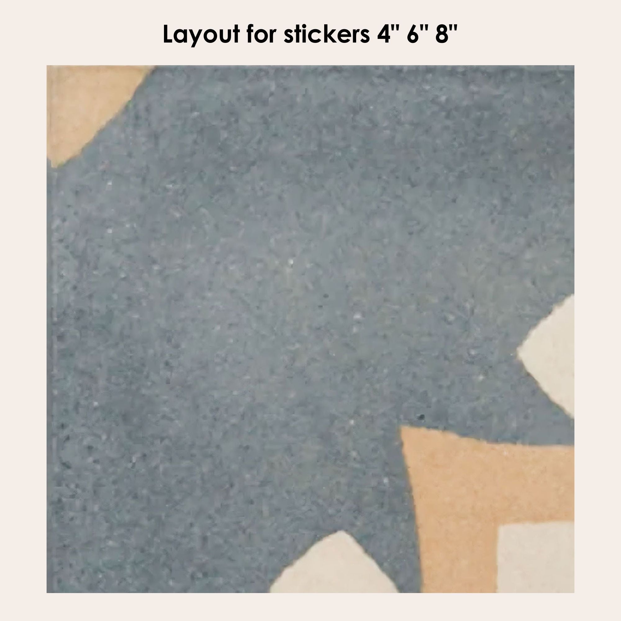 Bergamo Vinyl Tile Sticker