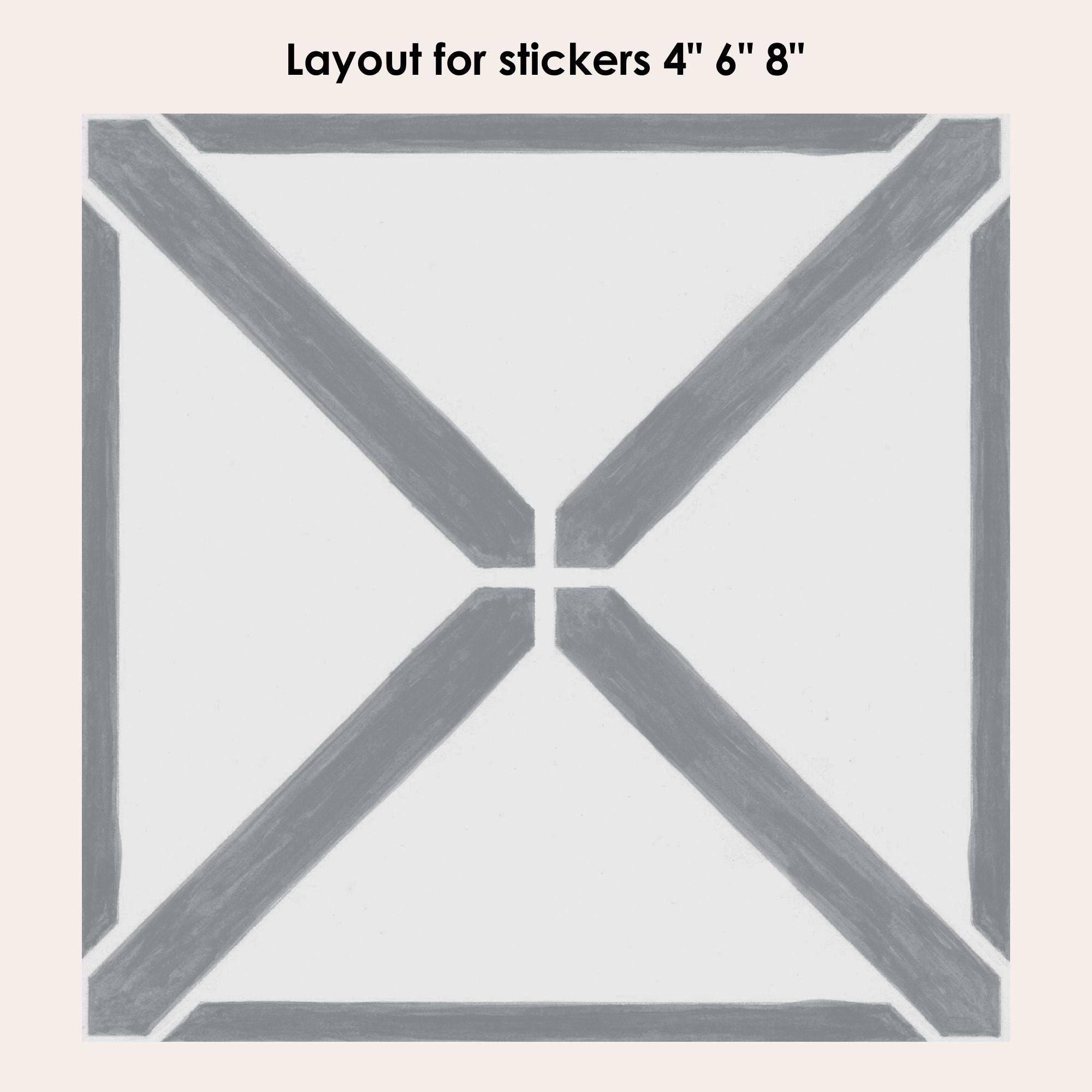 Aix Vinyl Tile Sticker