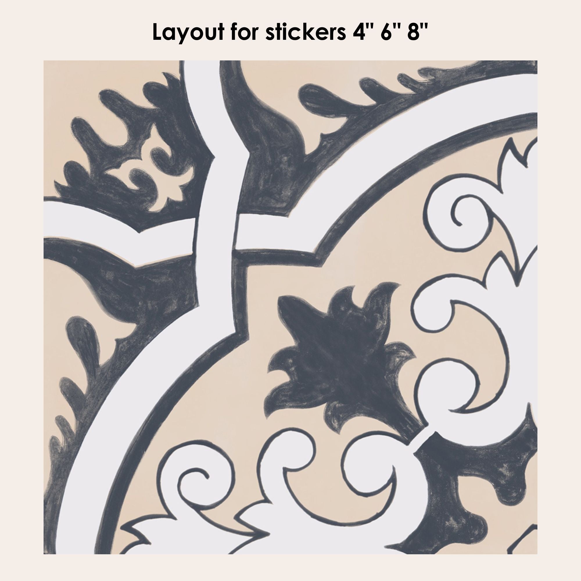 Firenze Vinyl Tile Sticker
