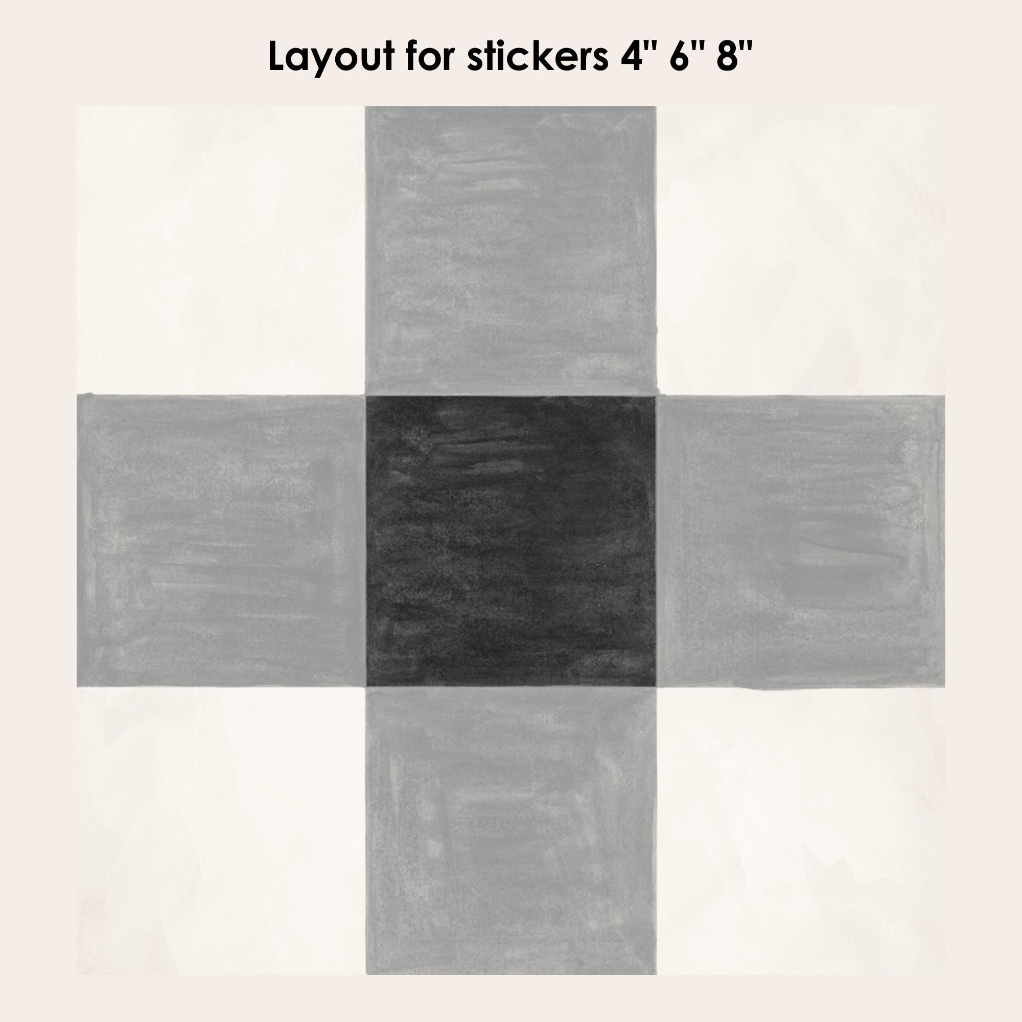 Vichy Vinyl Tile Sticker