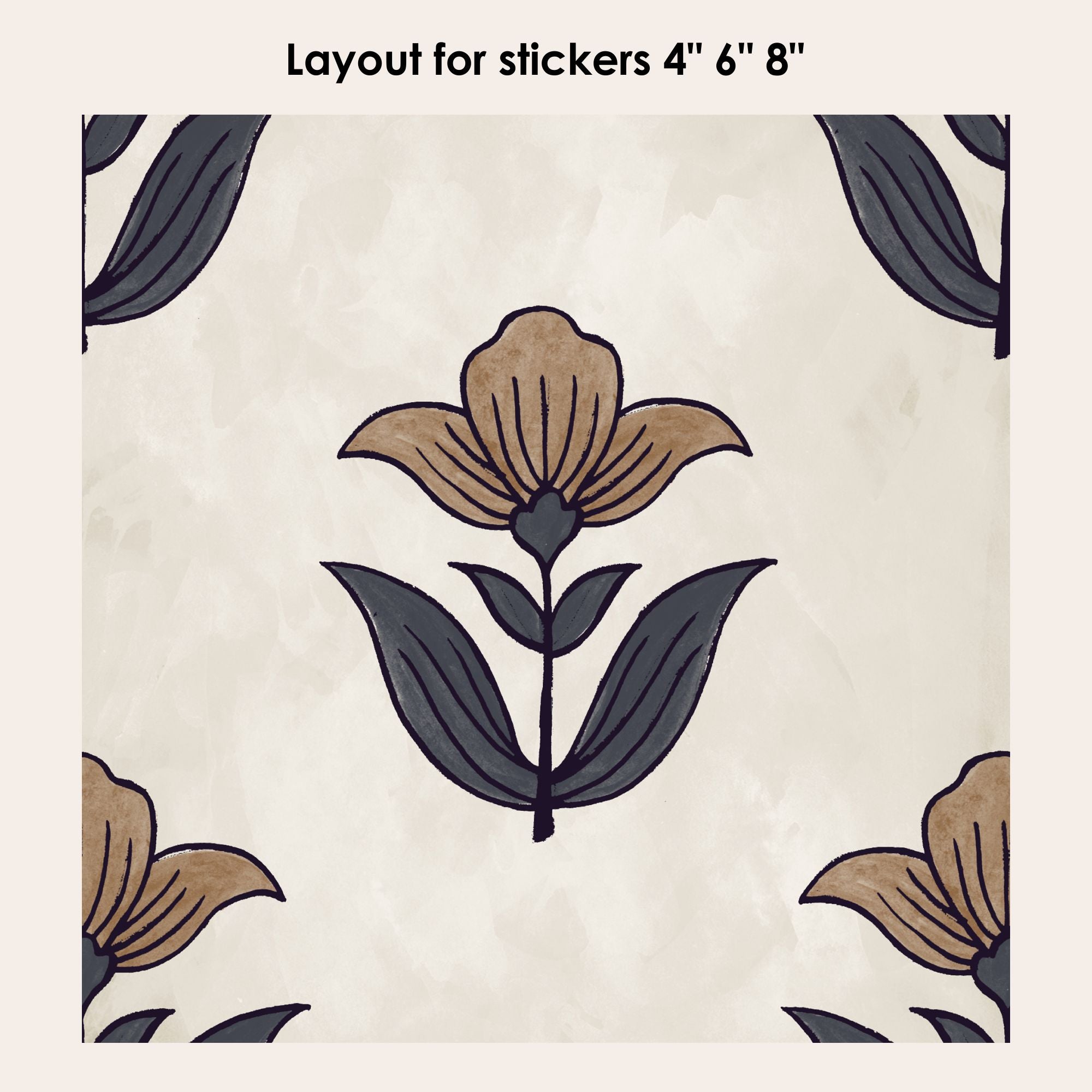 Ivywood Vinyl Tile Sticker