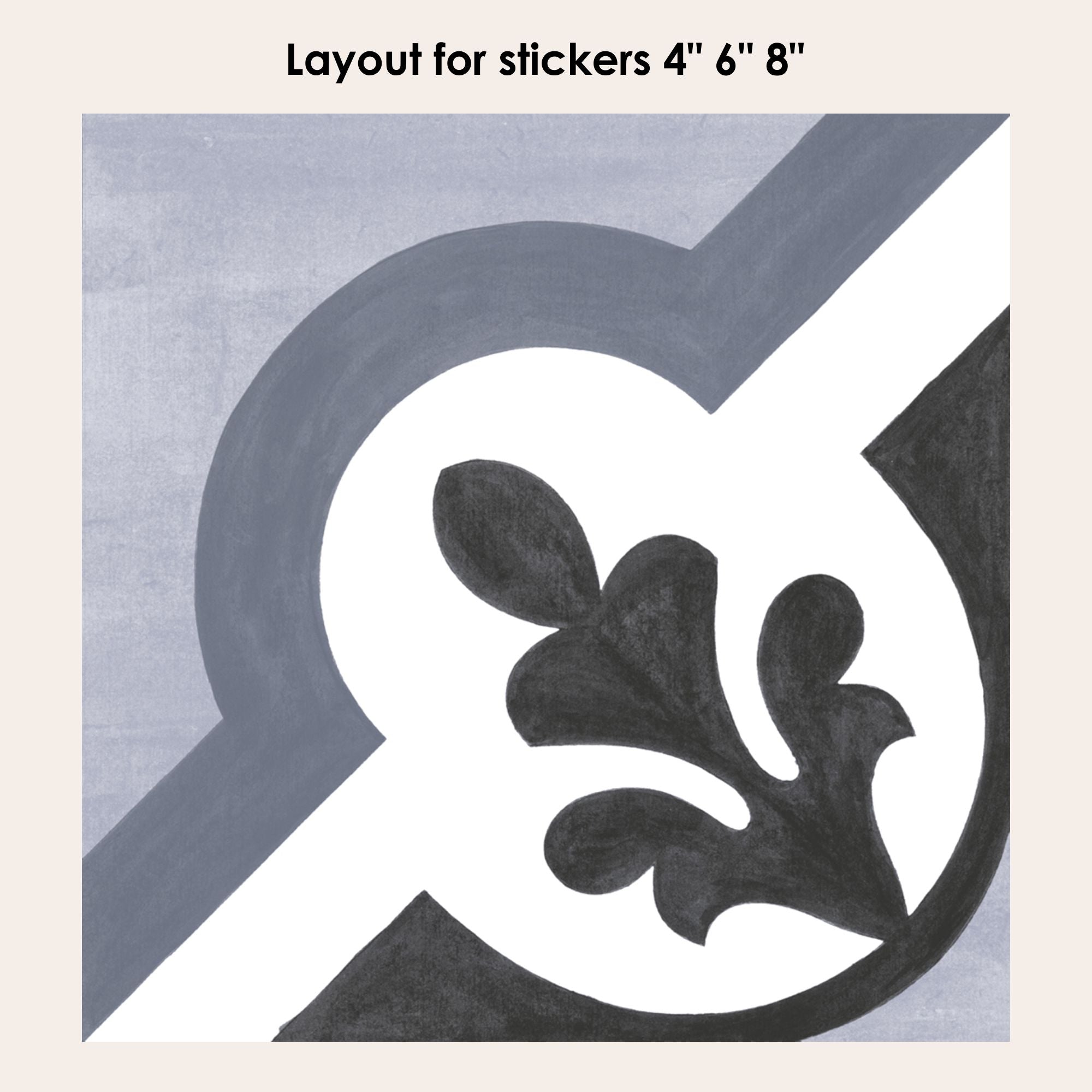 Verona Vinyl Tile Sticker
