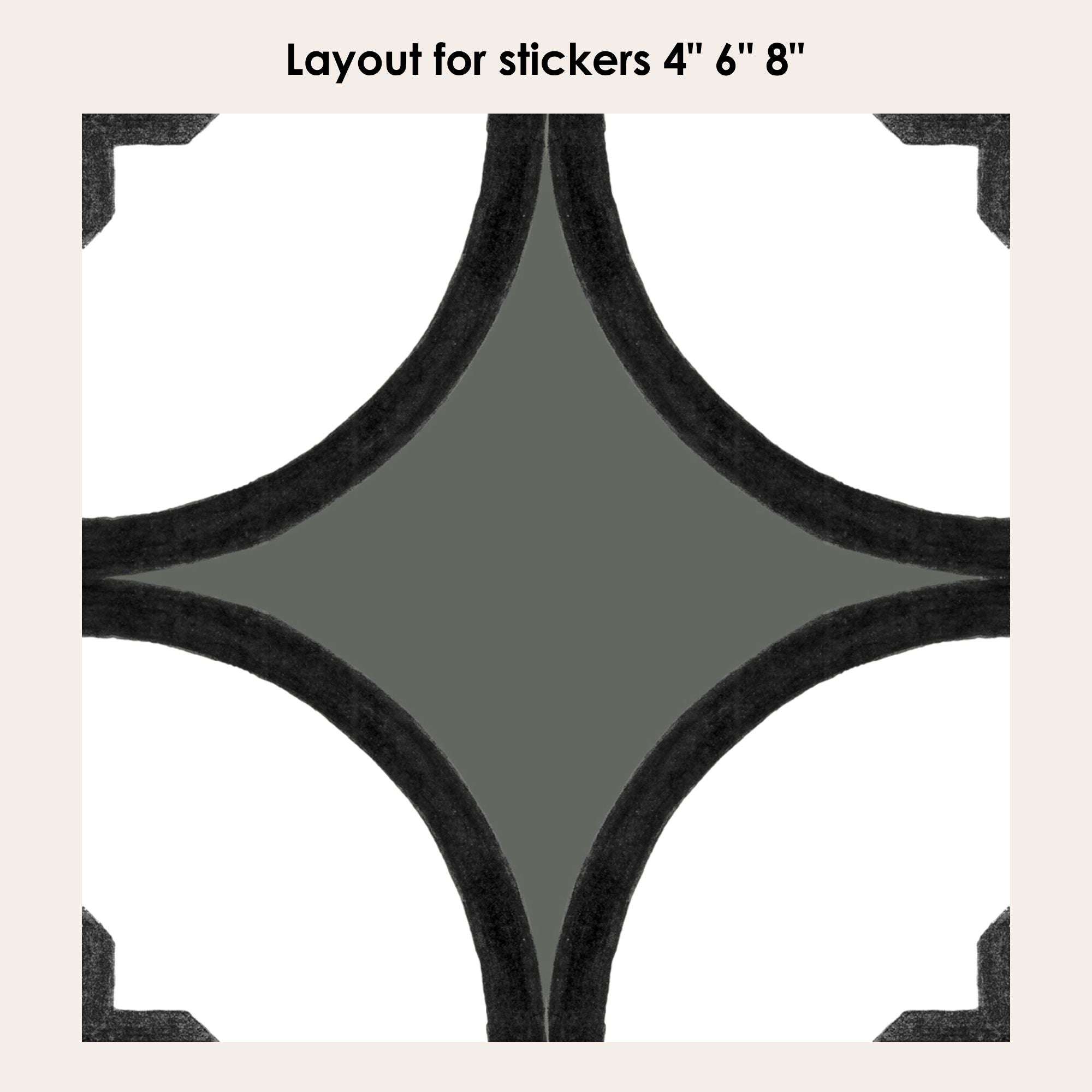 Deus Vinyl Tile Sticker