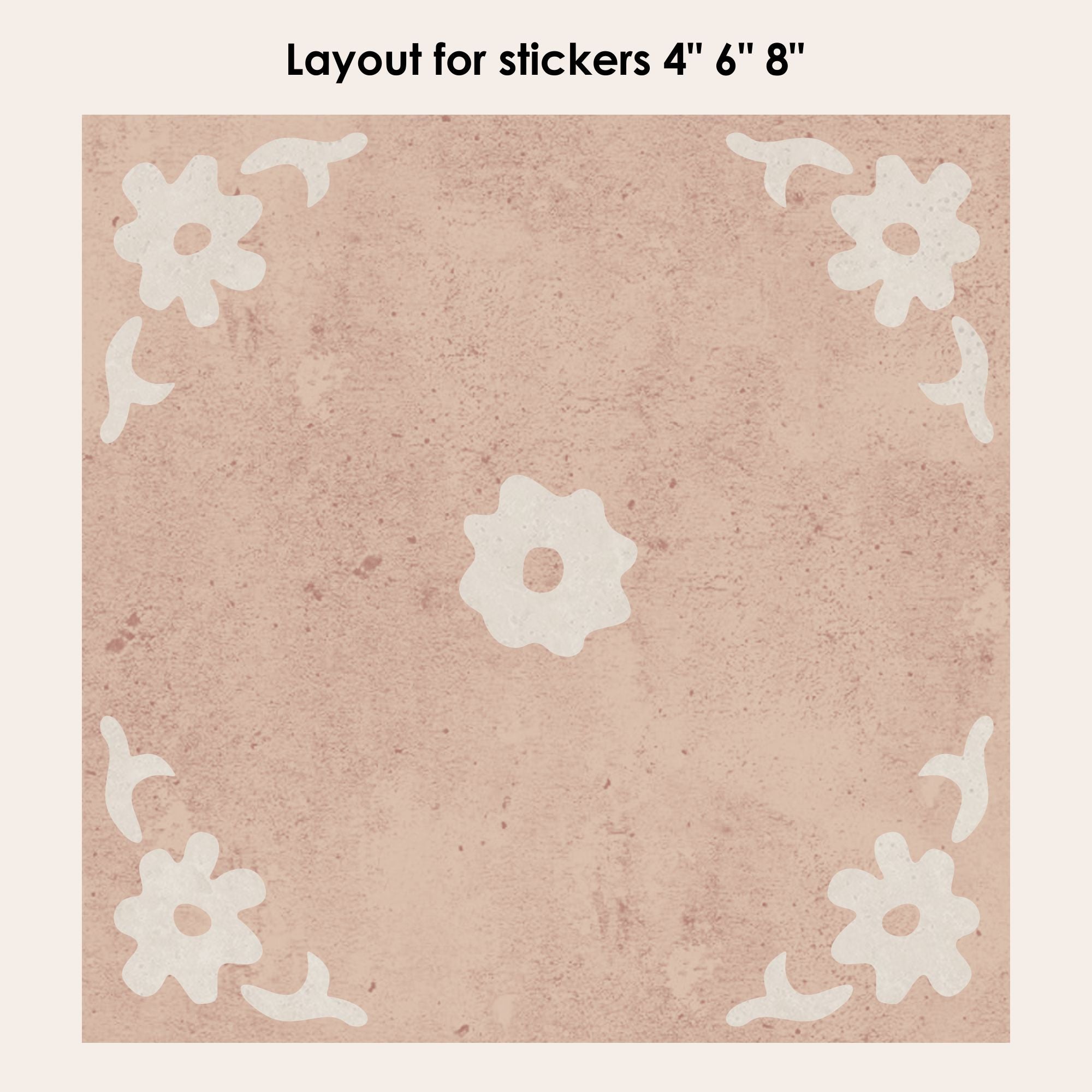 Prairie Clay Vinyl Tile Sticker