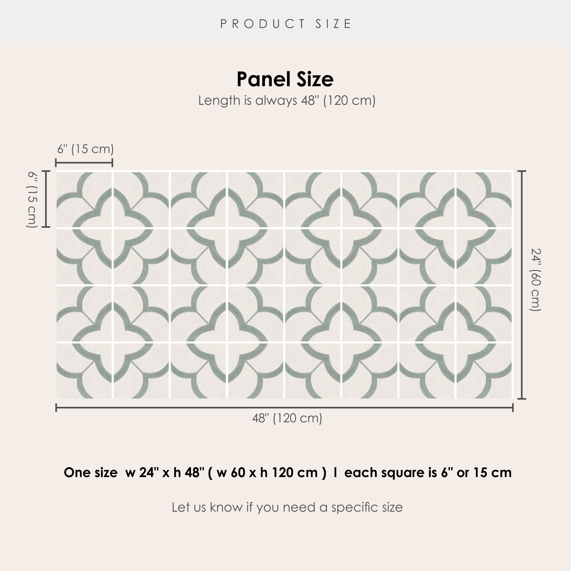 Kasbah Vinyl Tile Sticker