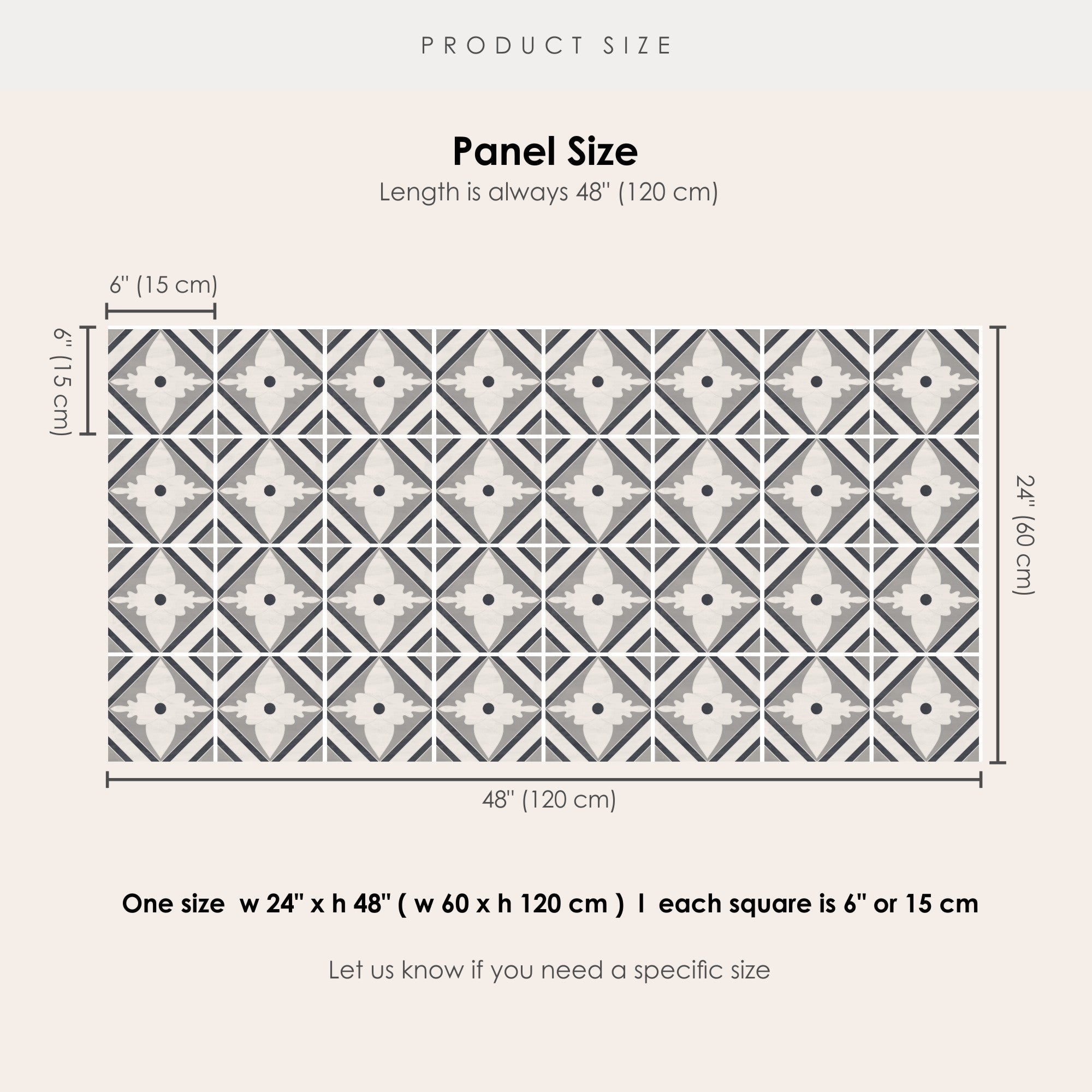 Amadeus Vinyl Tile Sticker