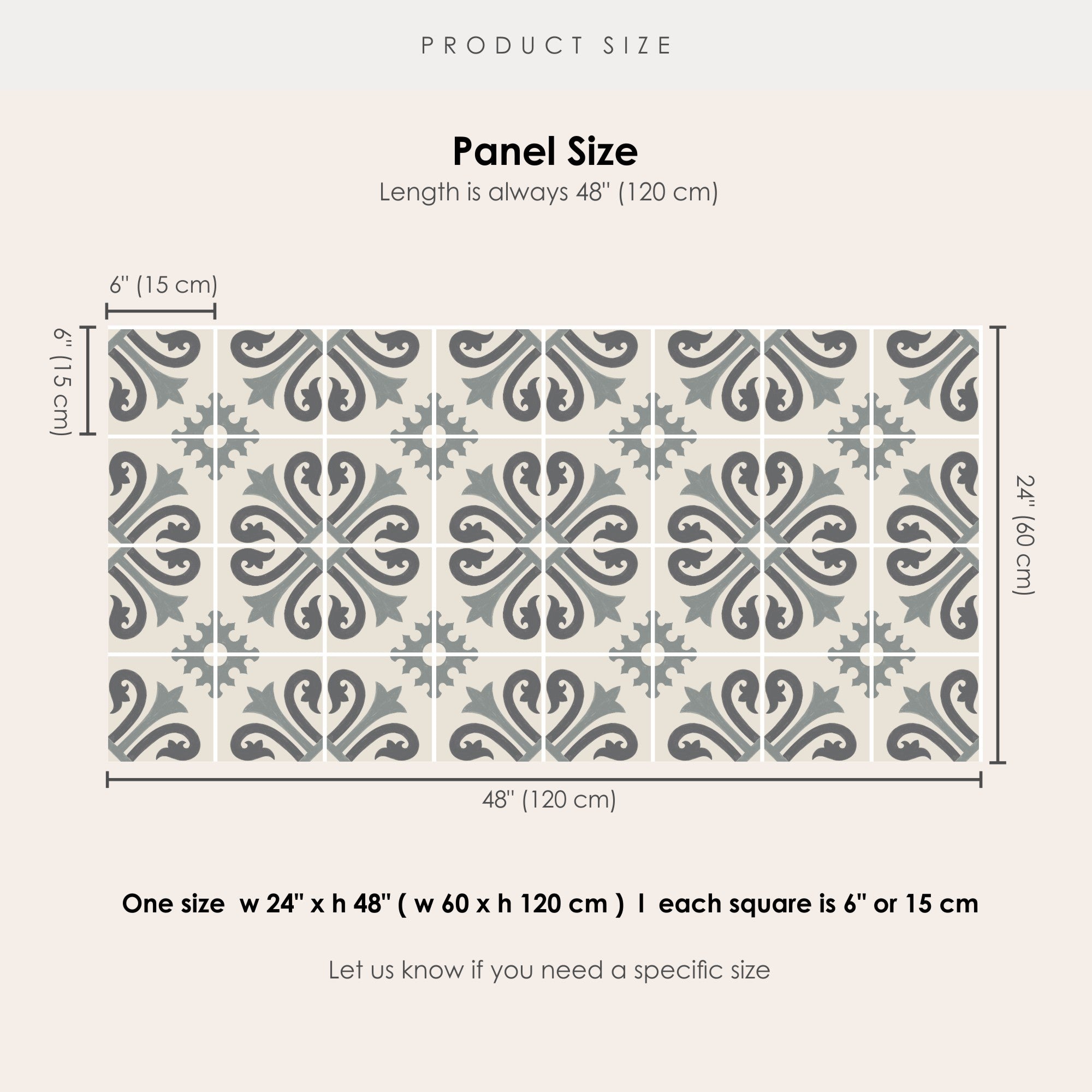Alhambra Vinyl Tile Sticker