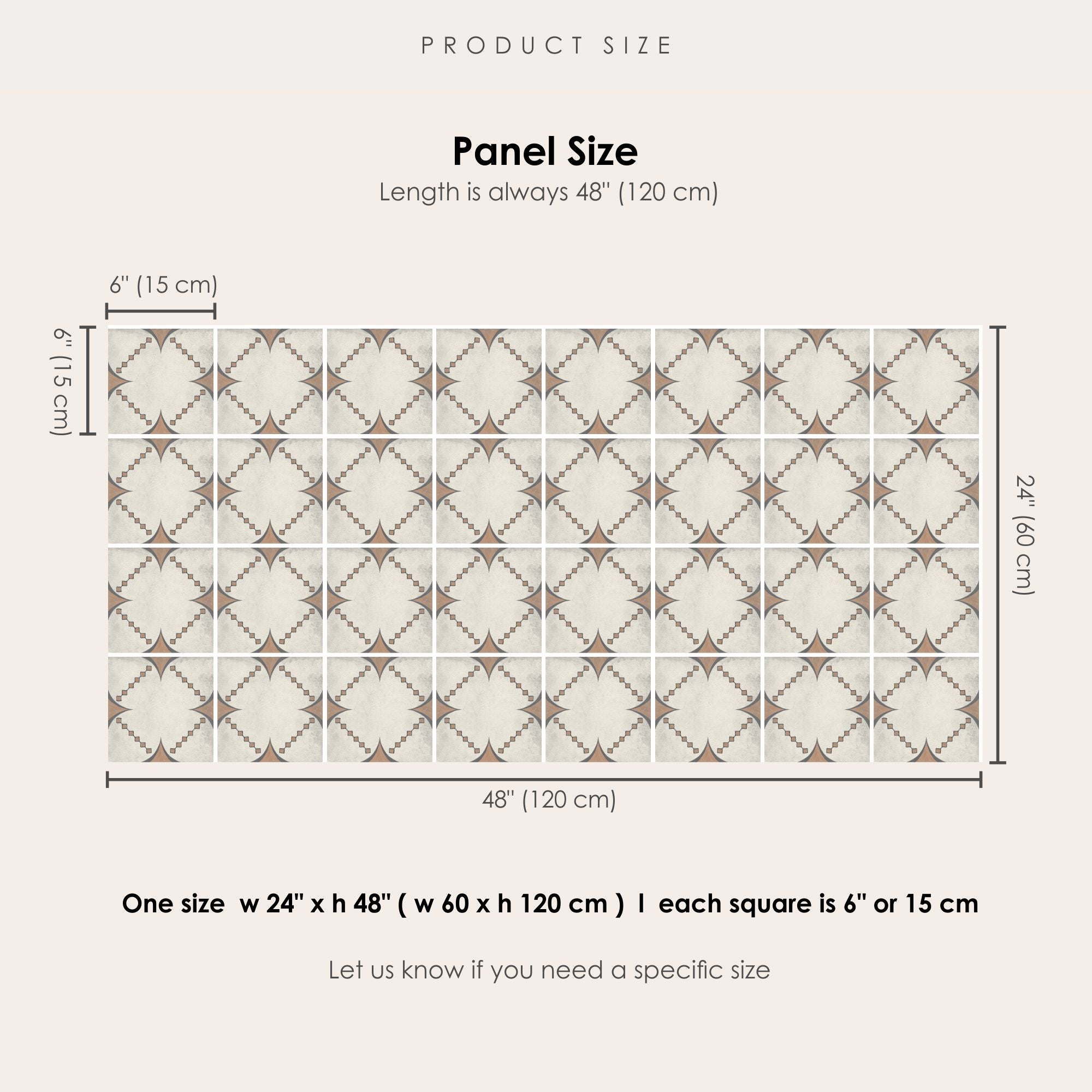 Ferrara Vinyl Tile Sticker