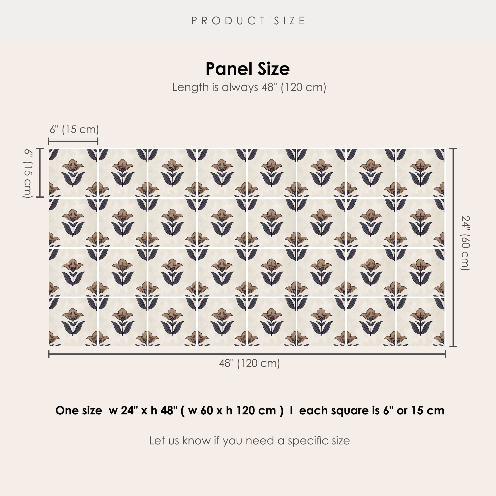 Ivywood Vinyl Tile Sticker