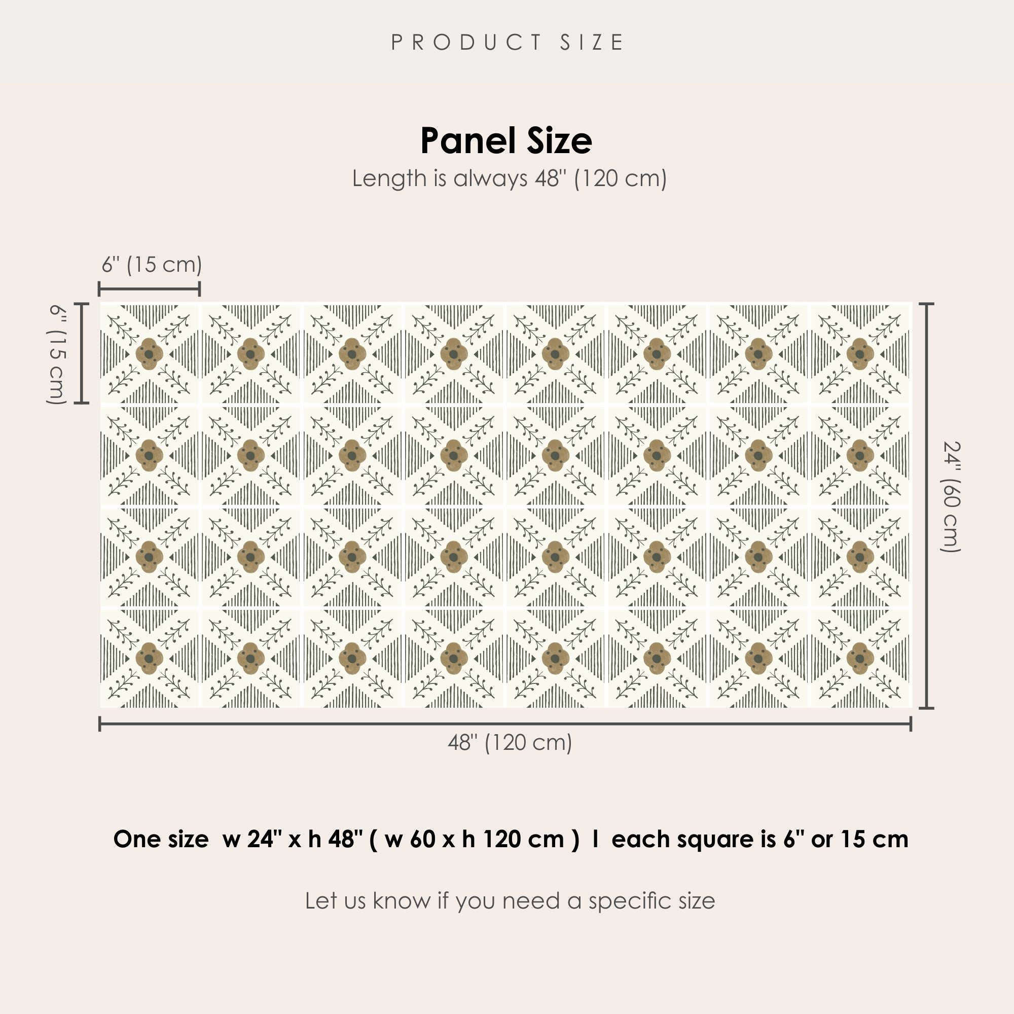 Juniper Vinyl Tile Sticker