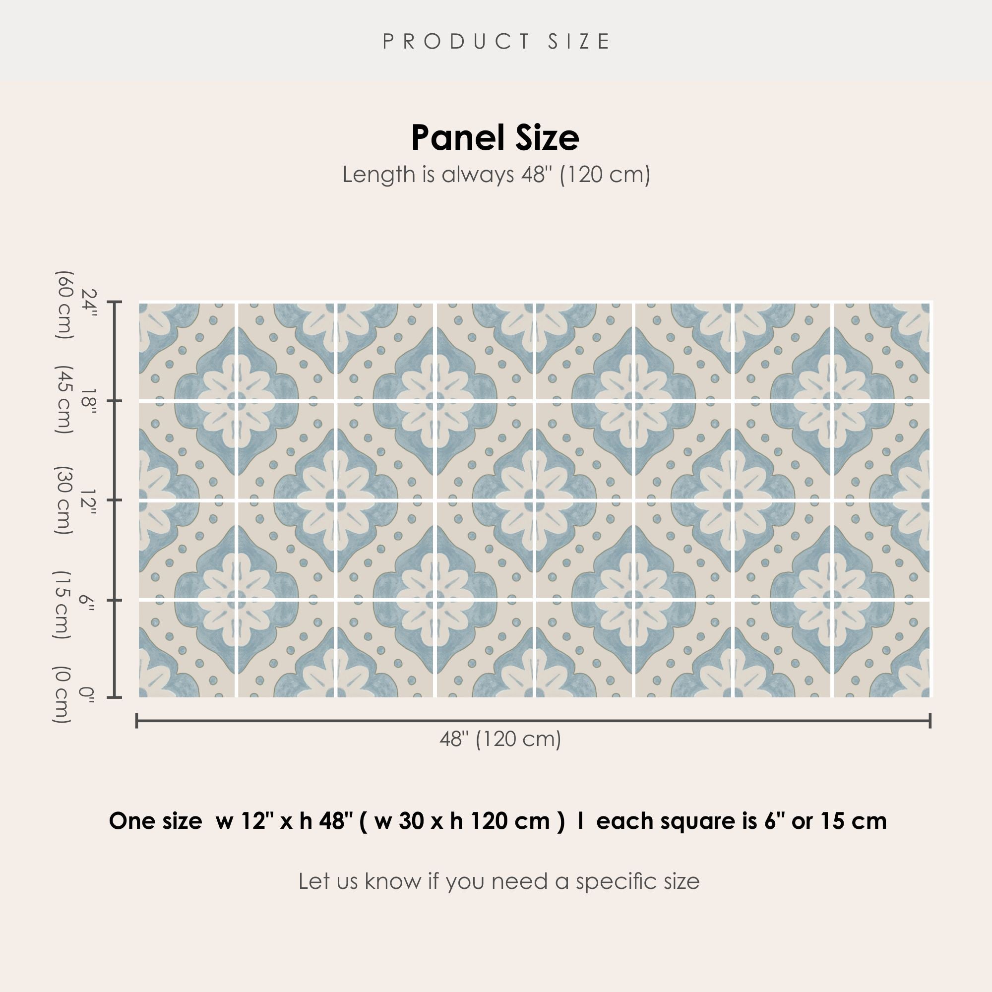 Larkspur in Powder Blue Wallpaper