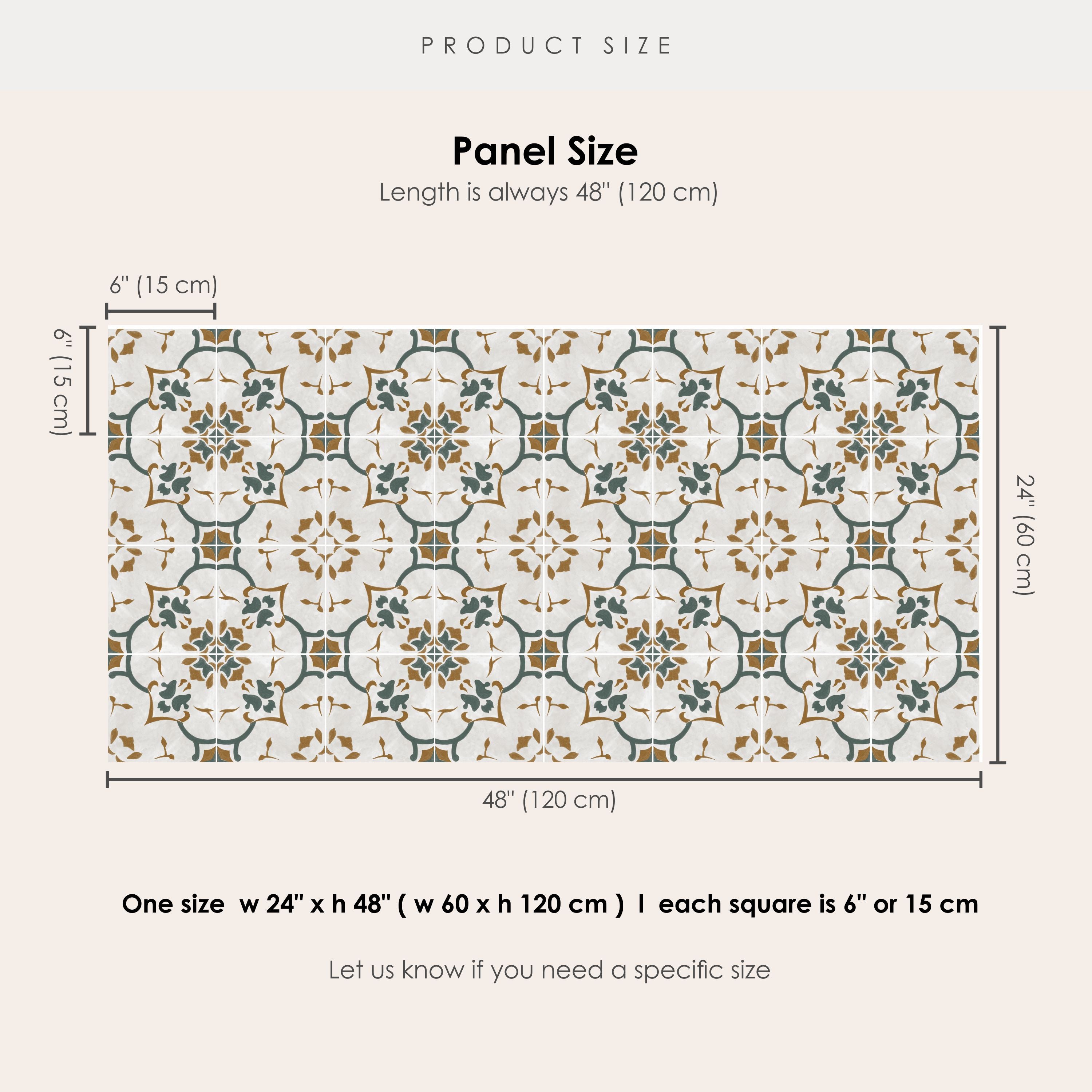 Algarve Vinyl Tile Sticker