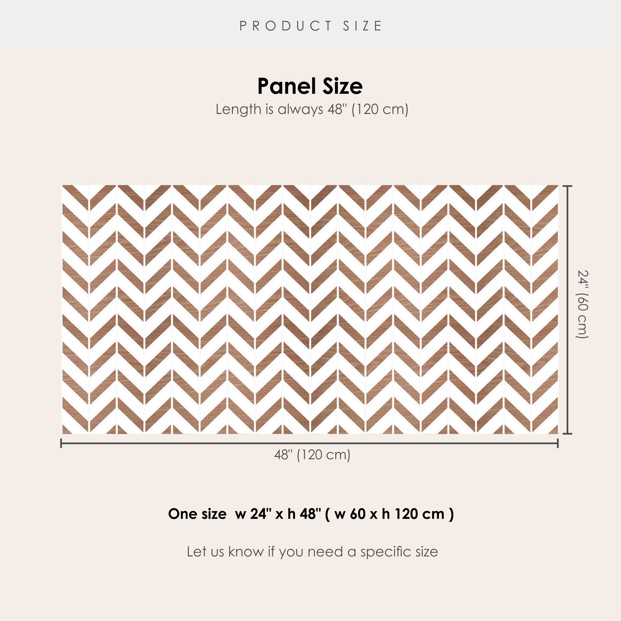 Chevron Wood Wallpaper