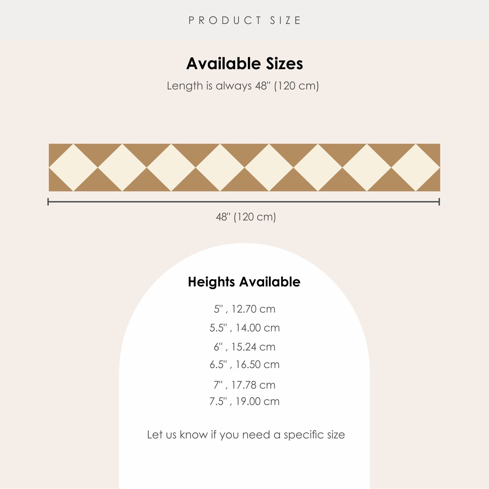 Checkerboard Stair Riser Stickers Bone White and Gold Leaf