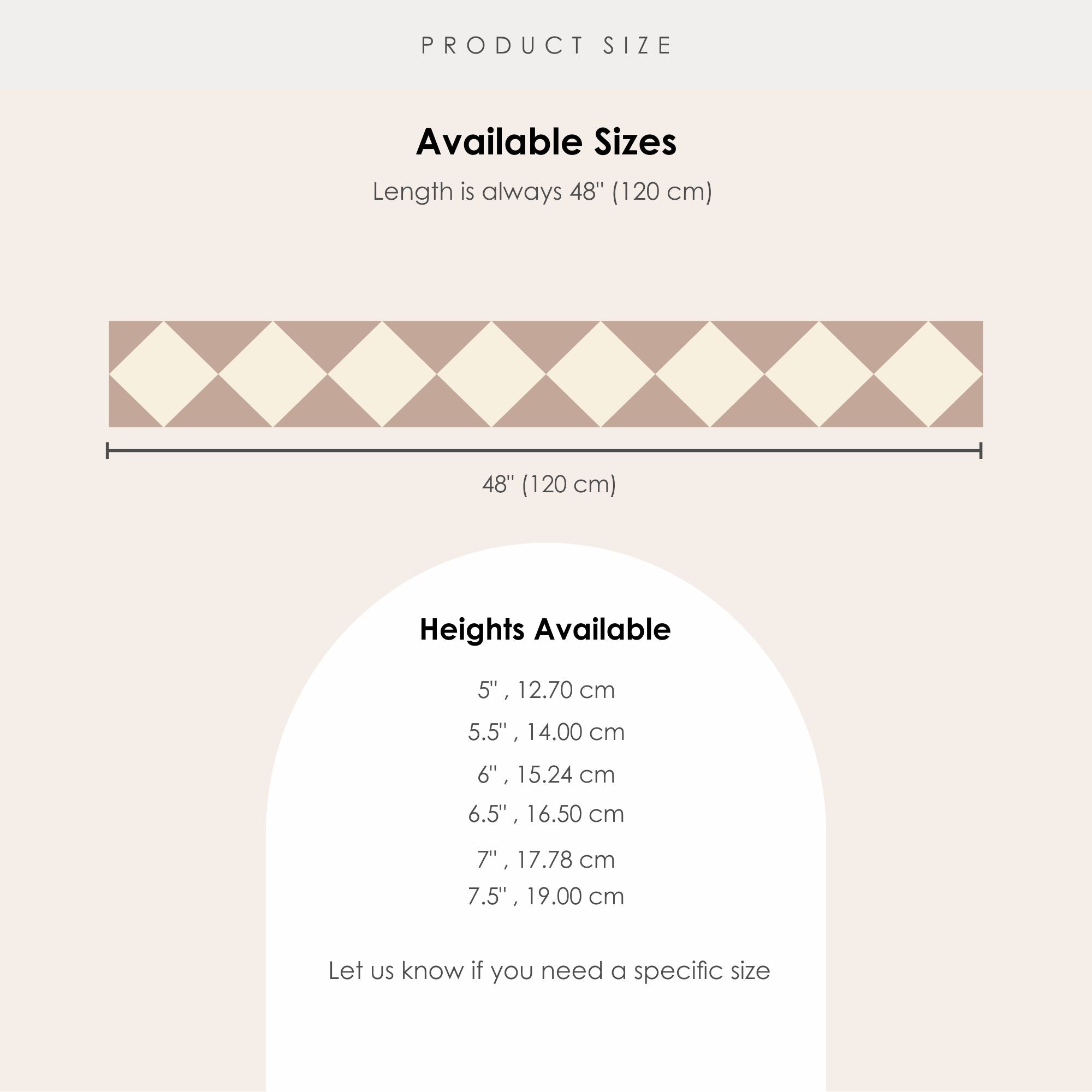 Checkerboard Stair Riser Stickers Dust and Bone White