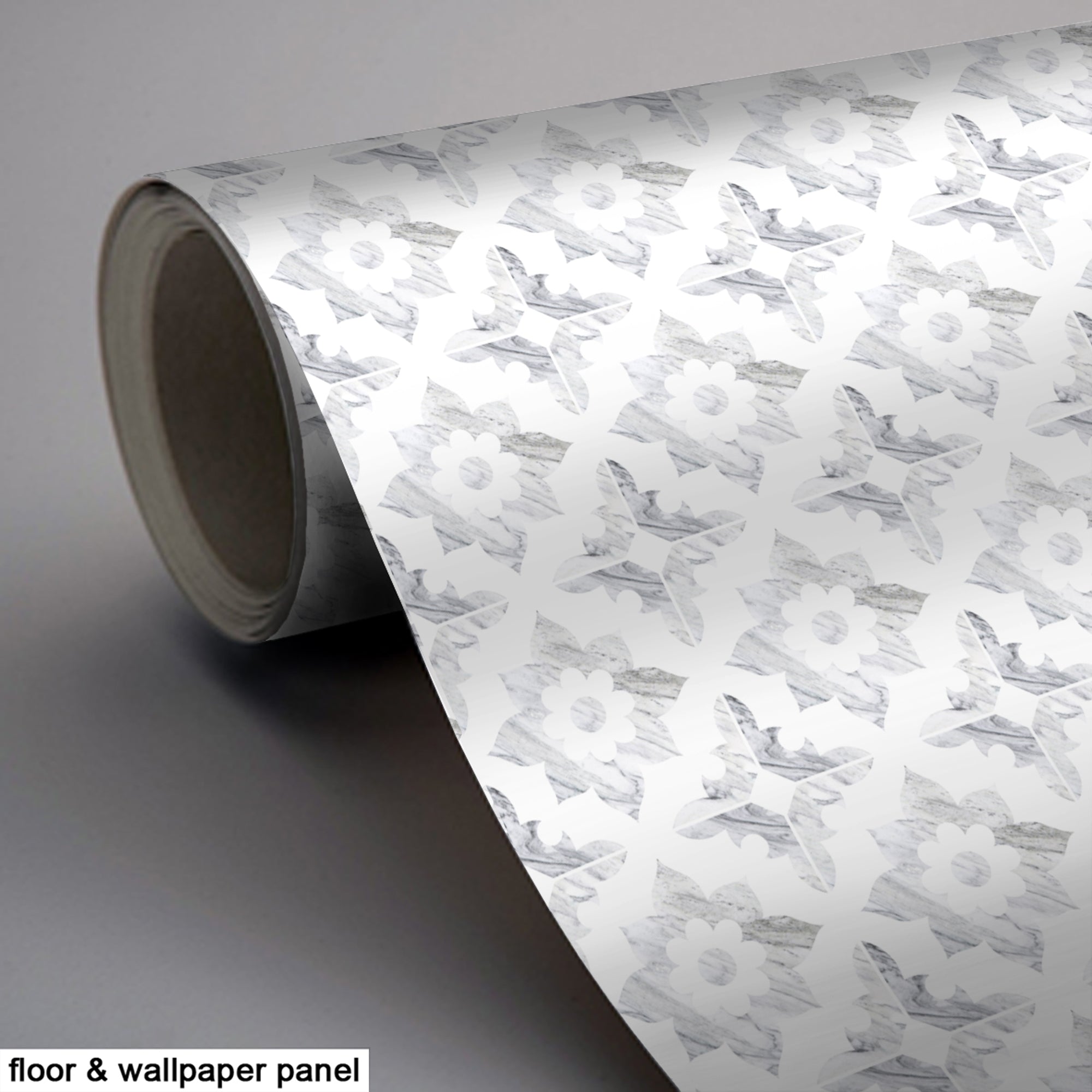 PROMO! Vinyl Floor Tile Sticker Panel of 60 x 120 cm - Campagne Marble