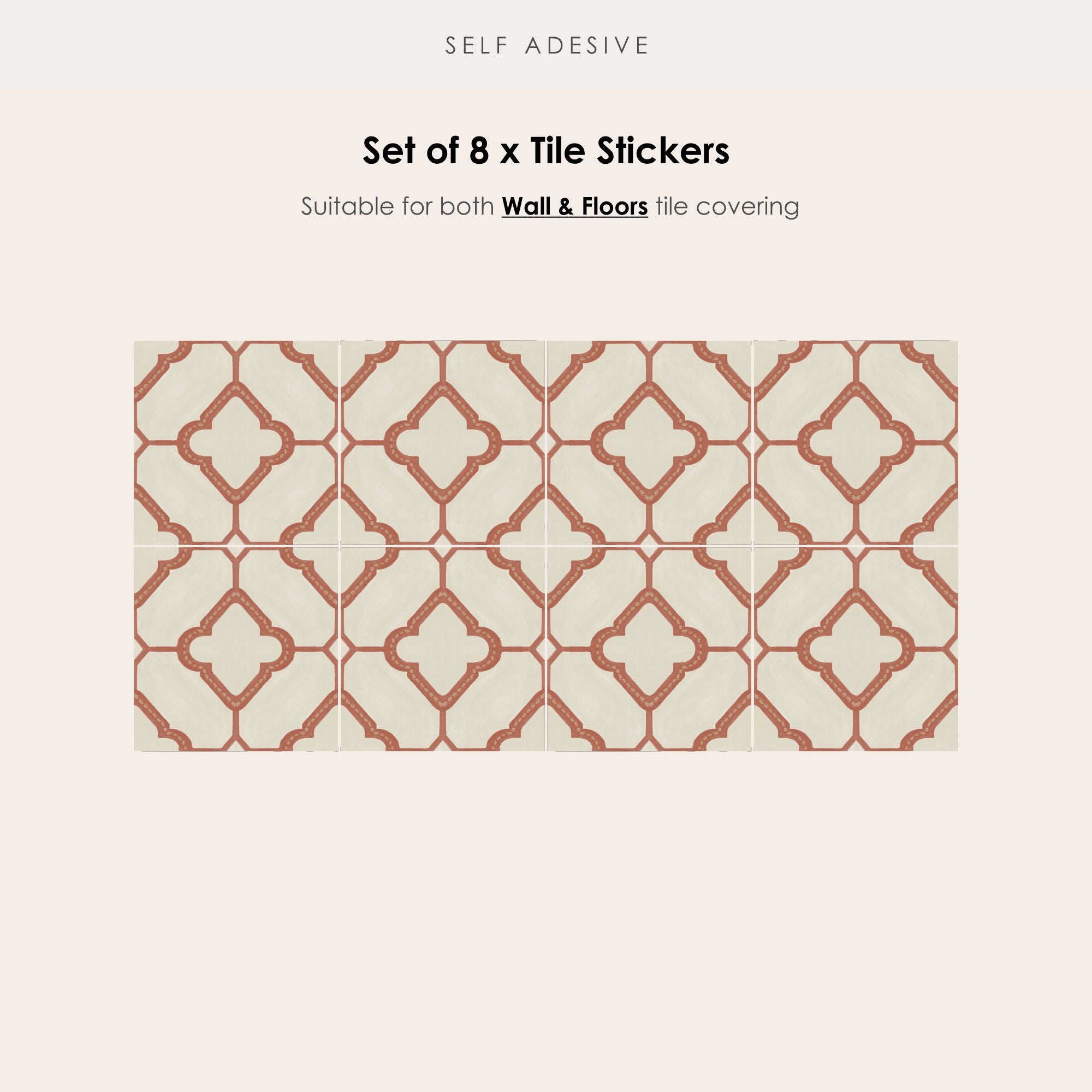 Marbella Vinyl Tile Sticker