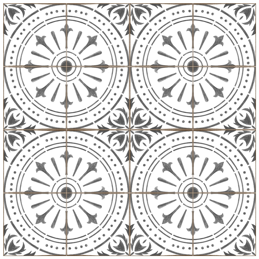 PROMO! Vinyl Floor Sticker Panel of 60 x 120 cm size - Chiave in Grey